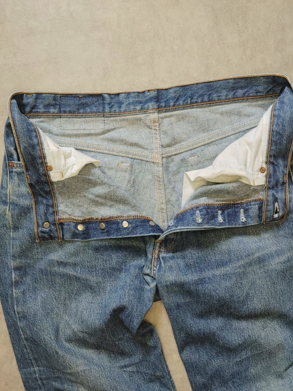 Levi's × Vintage Vintage Levi’s 501 xx made I’m USA denim jeans 34x33 Size US 34 / EU 50 - 4 Thumbnail