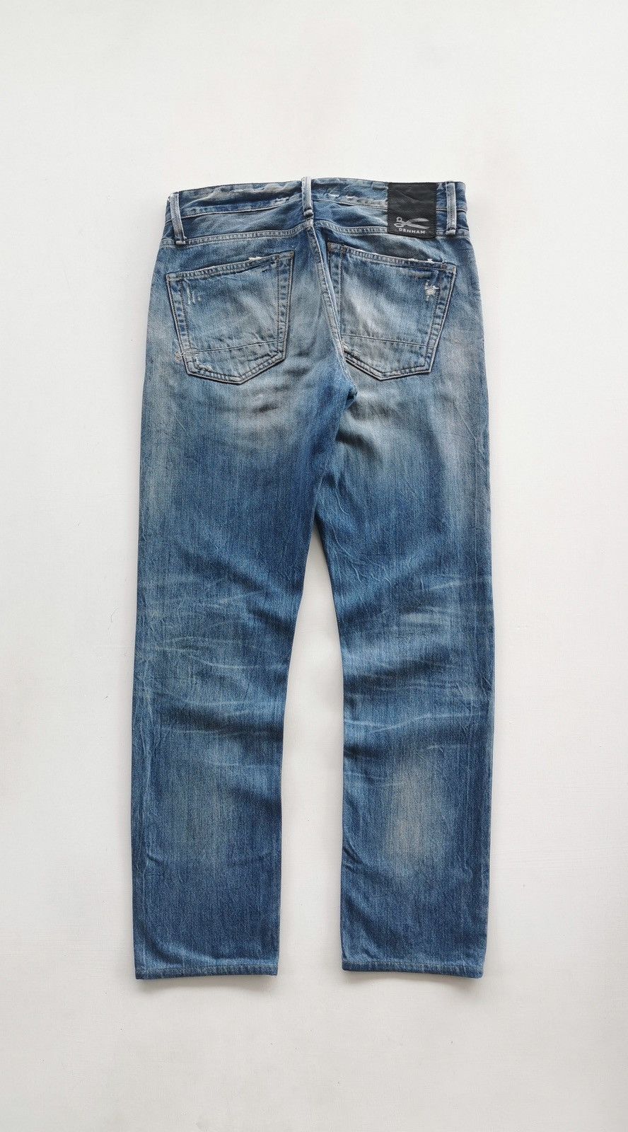 DENHAM Razor Slim Denham Distressed Denim Jeans Size US 30 / EU 46 - 4 Thumbnail