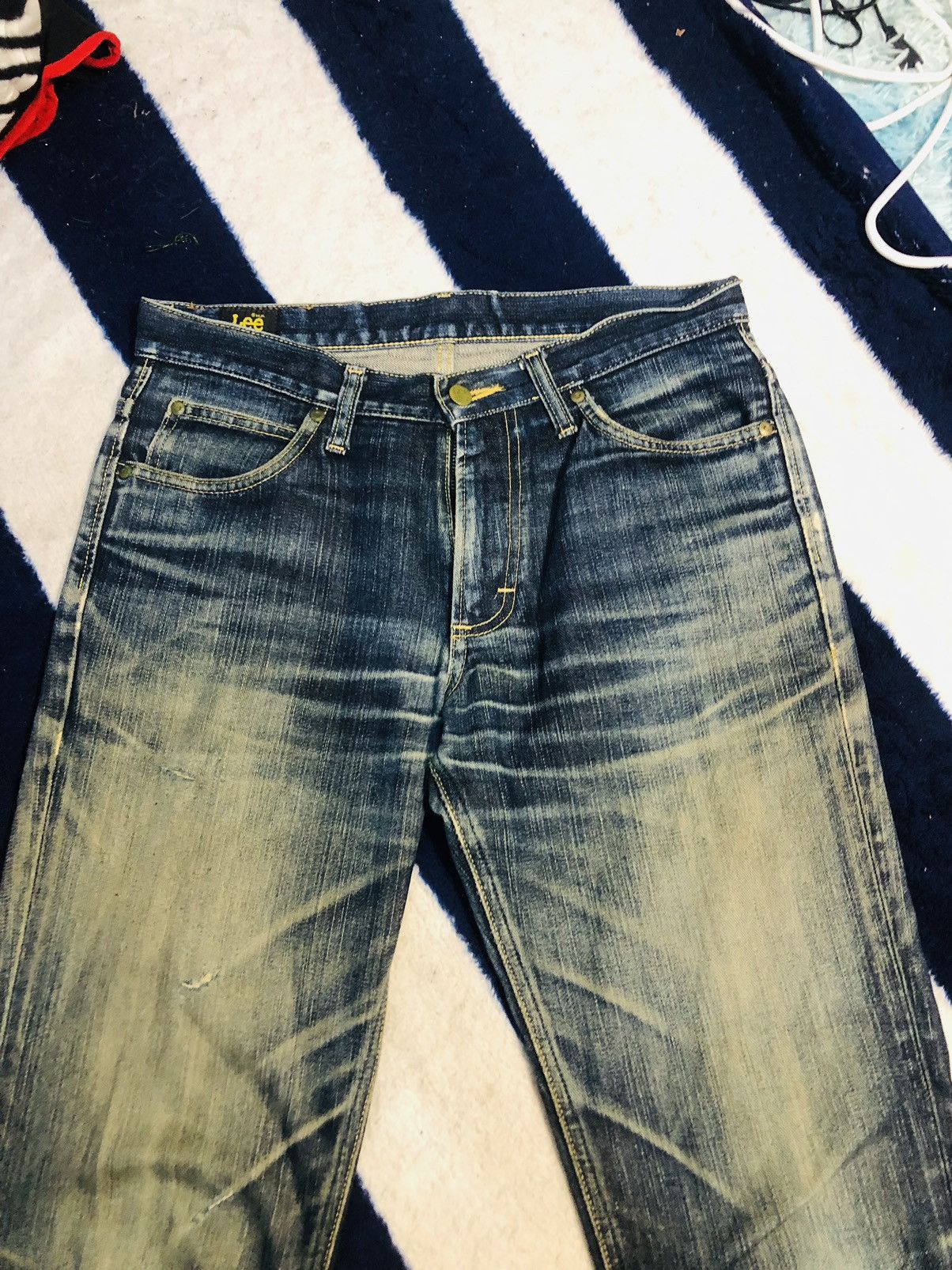 Lee Lee Distressed Jeans (1) Size US 30 / EU 46 - 3 Thumbnail