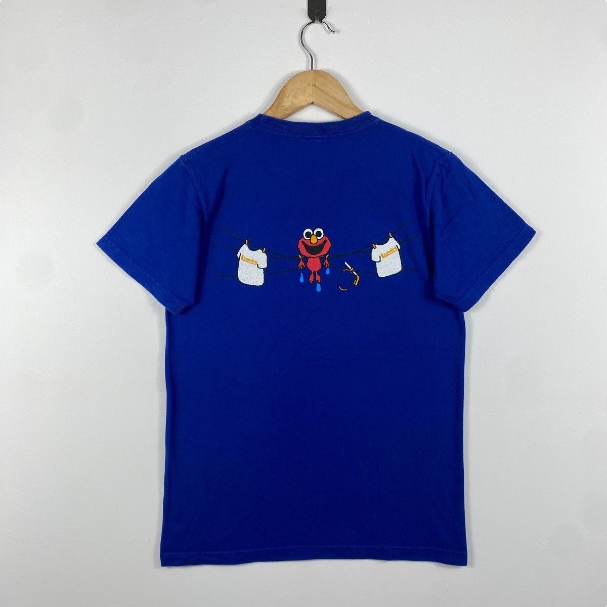 Cartoon Network × Japanese Brand LAUNDRY Elmo Sesame Streets Cartoon Graphic Tee Shirt Small Size US S / EU 44-46 / 1 - 4 Thumbnail