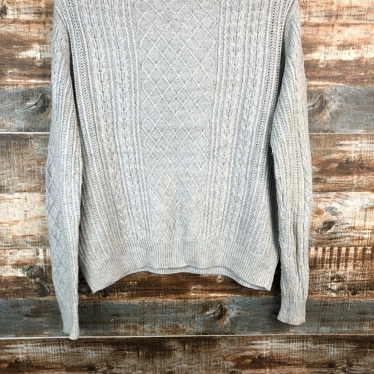 Homespun Knitwear × Japanese Brand Japanese Brand vintage Grey Knitwear #A2474 Size US M / EU 48-50 / 2 - 14 Thumbnail