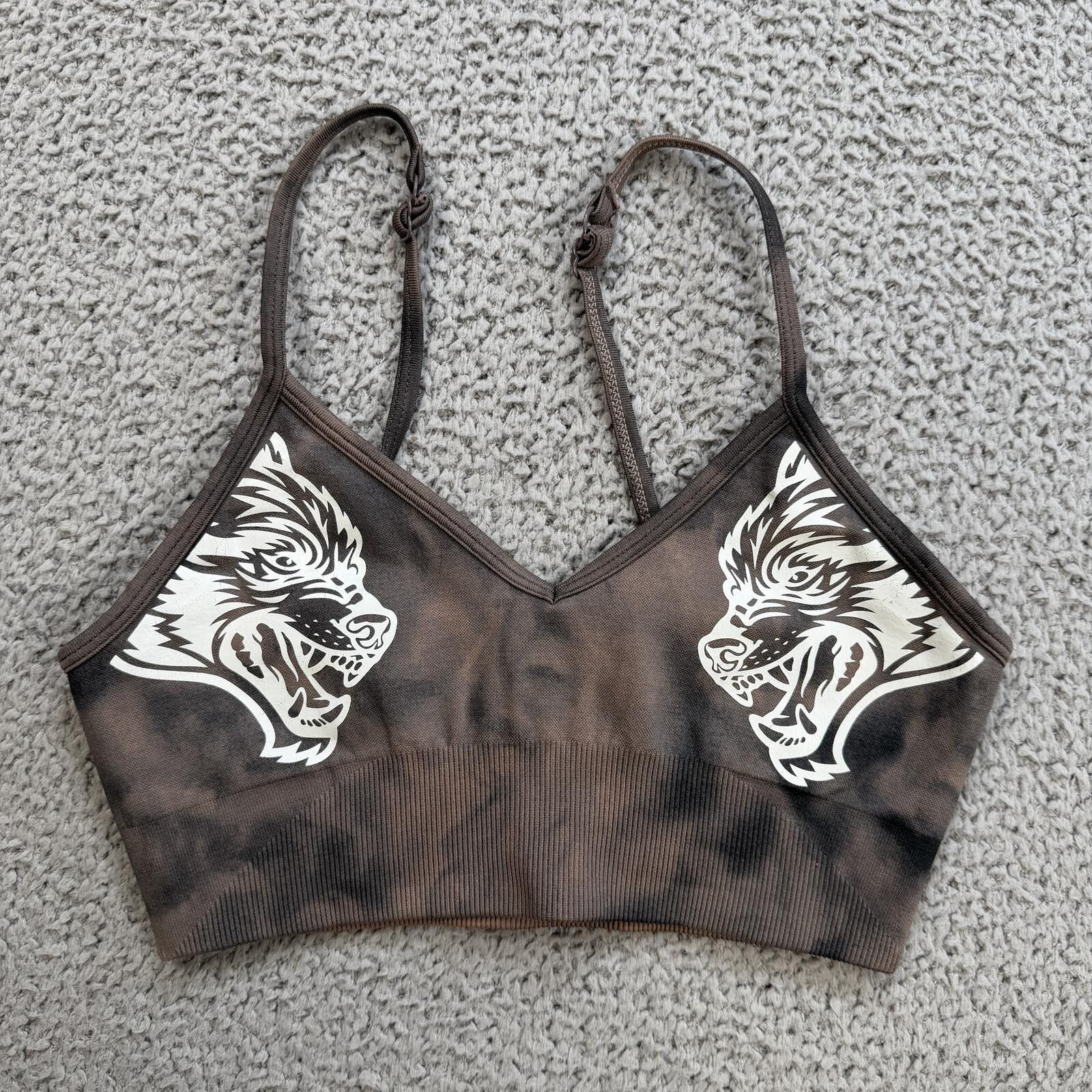 Darc Sport Darc Sport SHE Wolves Seamless Sports Bra Brown 64 of 500 Size ONE SIZE - 1 Thumbnail