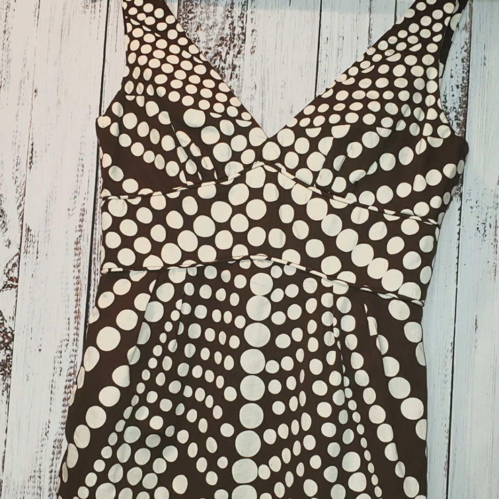 Other Milly of New York Mini Dress Brown polka-dots. Sz 2. Cotton Size XS / US 0-2 / IT 36-38 - 5 Thumbnail