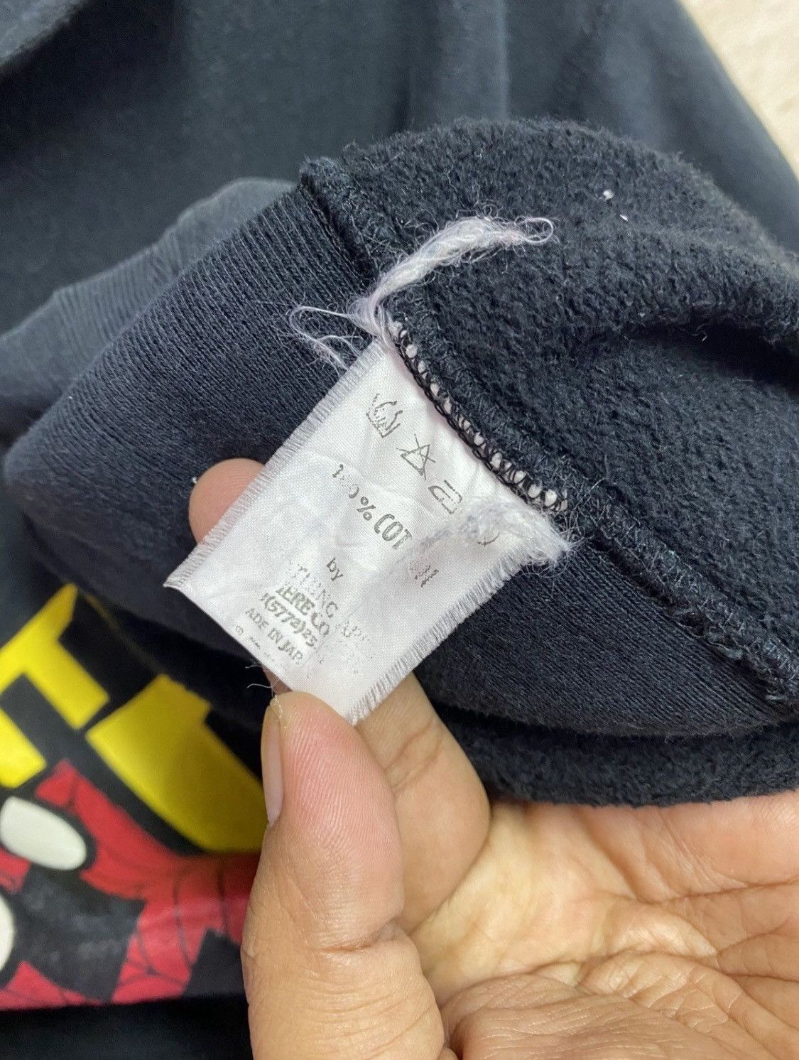 Bape A Bathing Ape (BAPE) x Spider-Man Logo Hoodie Black Size US M / EU 48-50 / 2 - 13 Thumbnail