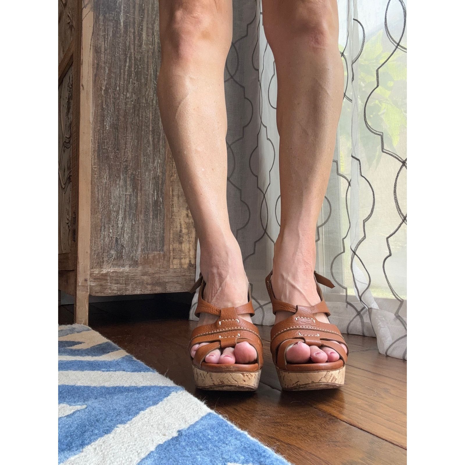 Chloe Chloe brown wedge sandals Size US 9 / IT 39 - 2 Thumbnail