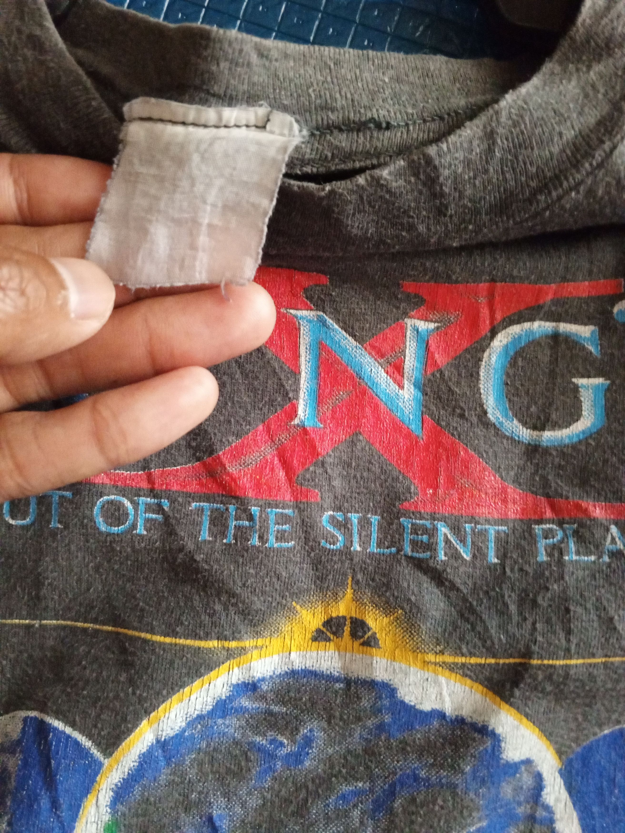 Band Tees × Vintage KING'S OUT OF THE SILENT PLANET UK TOUR 1990 Size US L / EU 52-54 / 3 - 6 Thumbnail