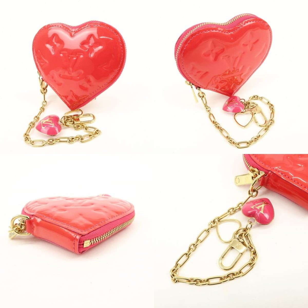 Louis Vuitton Louis Vuitton Monogram Vernis Porte Monnaie Coeur Coin Purse Size ONE SIZE - 3 Thumbnail