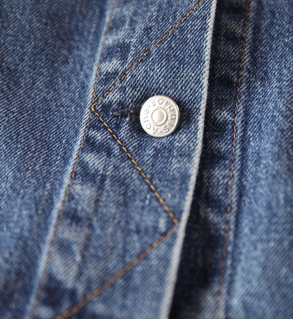 Acne Studios Acne studios Cotton denim jacket 2412-Nextarrow Size US S / EU 44-46 / 1 - 5 Thumbnail
