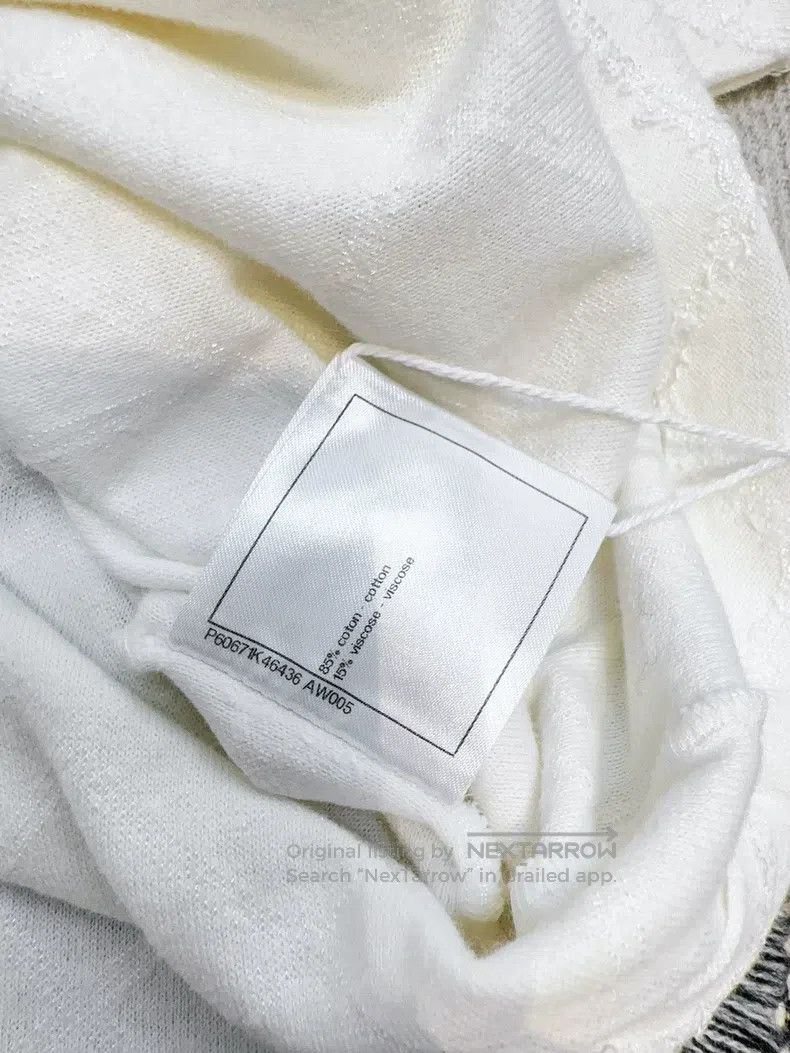 Chanel Chanel White diamond check short-sleeved T-shirt Size XS / US 0-2 / IT 36-38 - 7 Thumbnail
