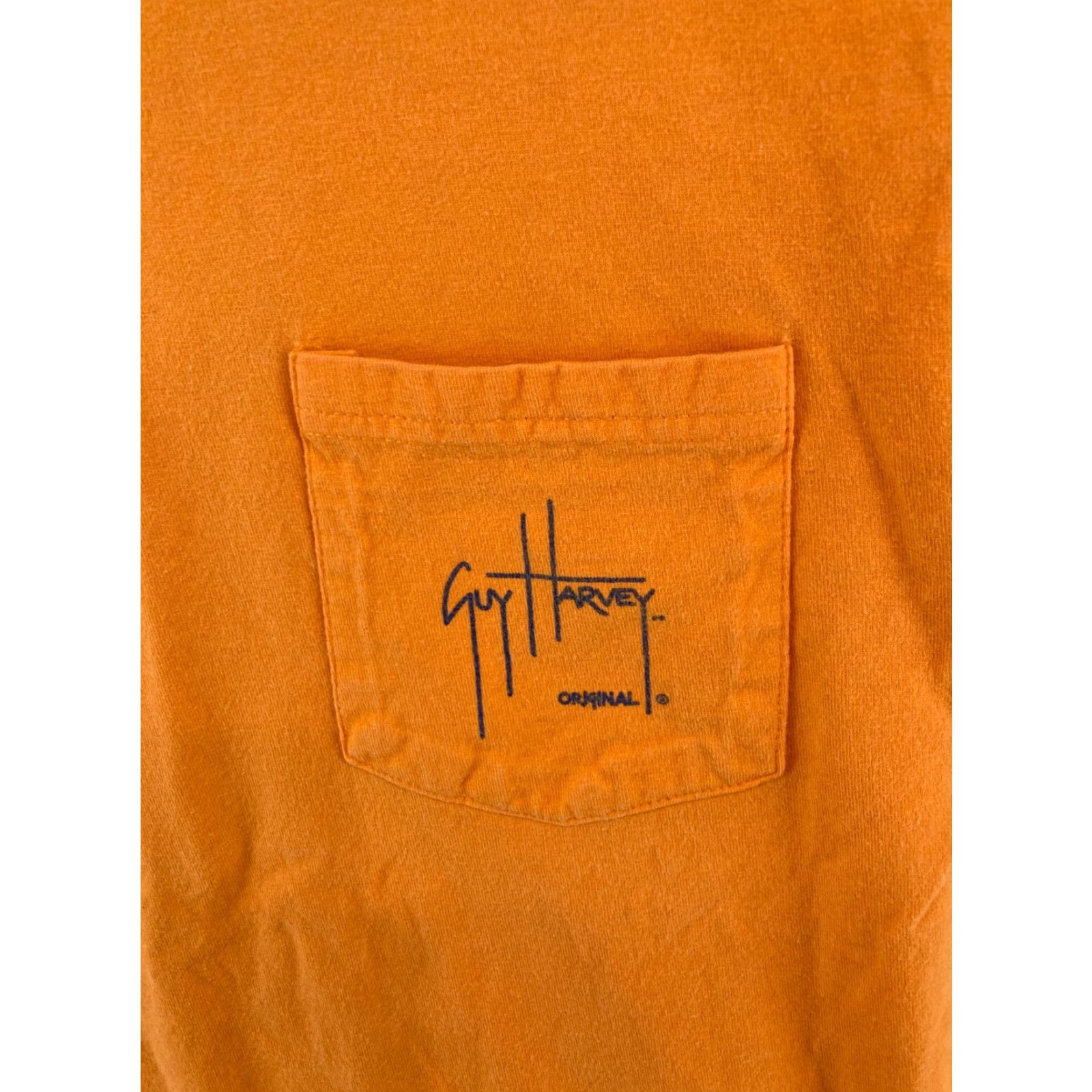 Guy Harvey Guy Harvey Mens TShirt Small Orange Sailfish Graphic Print Shirt Adult Small Orange Sailfish Fishing Outdoor Conservation Size US S / EU 44-46 / 1 - 4 Thumbnail