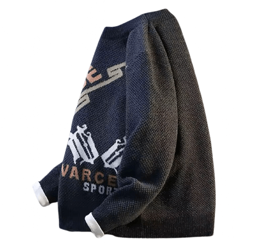 Other Streetwear Retro Y2K Sport Letter Graffiti Jacquard Knitwear Size US XL / EU 56 / 4 - 2 Thumbnail