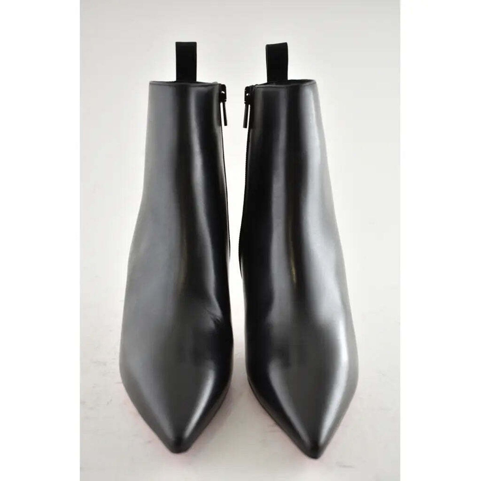 Christian Louboutin Christian Louboutin Epic Booty 70 Black Calf Leather Zipper Size US 9 / IT 39 - 5 Thumbnail