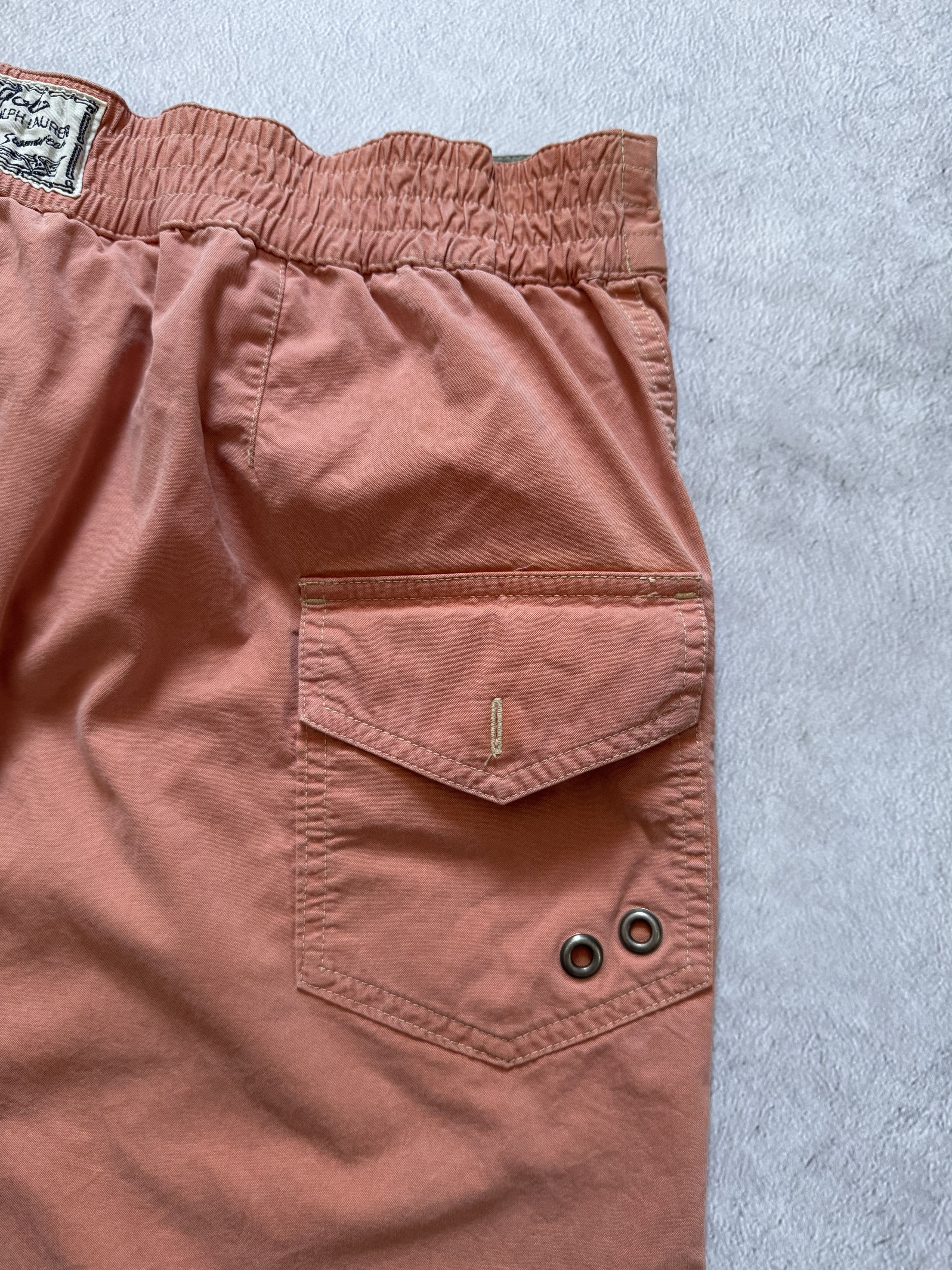 Polo Ralph Lauren Vintage 90s Polo Ralph Lauren Short Big Pony Faded Size US 34 / EU 50 - 9 Thumbnail
