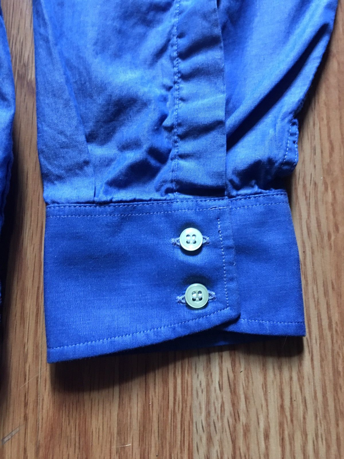 Burberry Burberrys Blue Cotton Elegant Shirt Size 15.5 / 39 Size 40S - 6 Thumbnail