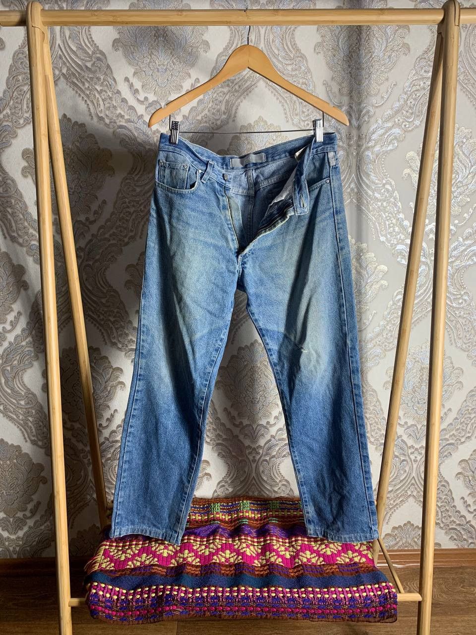Versace Jeans Couture VINTAGE VERSACE JEANS COUTURE ITALIAN DESIGNER RETRO DENIM Size US 36 / EU 52 - 2 Thumbnail