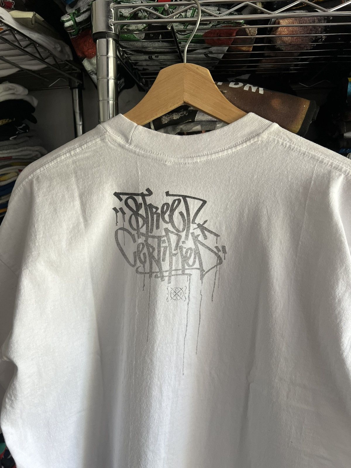 Vintage 2000s Certified Street Mi Amor Tattoo Cholo Mexico Culture Size US XL / EU 56 / 4 - 2 Thumbnail