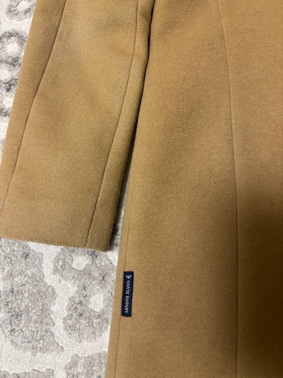 Armani Armani Jeans Camel Wool Coat – Women’s EU 38 – “Timeless” Size XS / US 0-2 / IT 36-38 - 6 Thumbnail