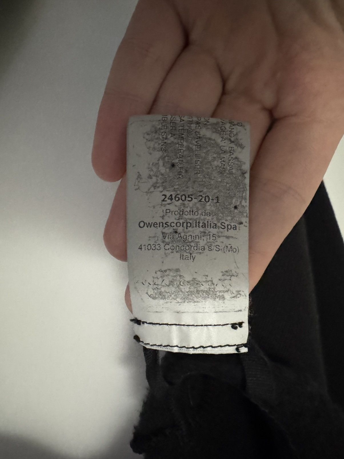 Rick Owens Rick Owens Tec T cropped Size US S / EU 44-46 / 1 - 3 Thumbnail
