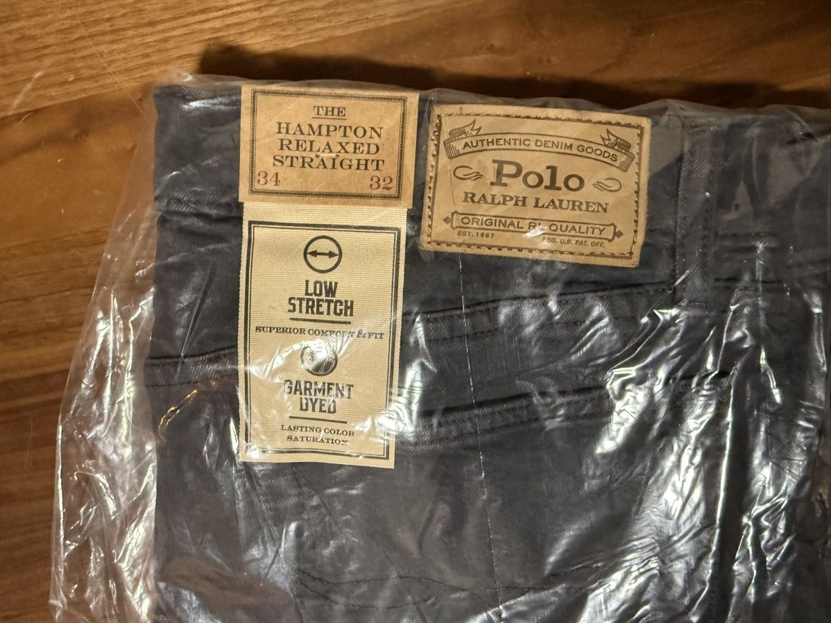 Polo Ralph Lauren Polo Ralph Lauren Hampton Relaxed Straight Stretch Jean Grey Size US 34 / EU 50 - 5 Thumbnail