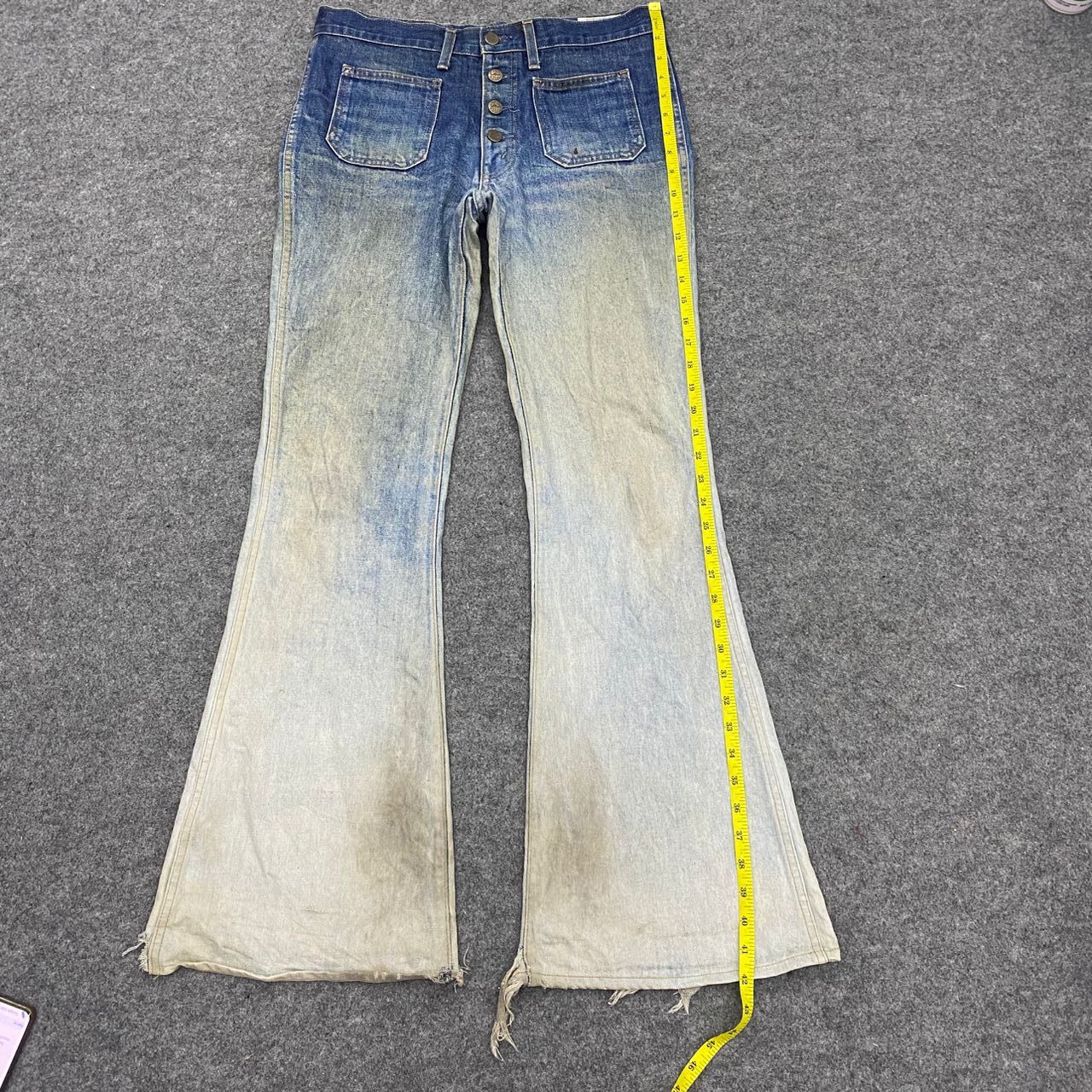 Big John 💥Best Offer💥Vintage Big John Bootcut Distressed Denim Size US 32 / EU 48 - 3 Thumbnail