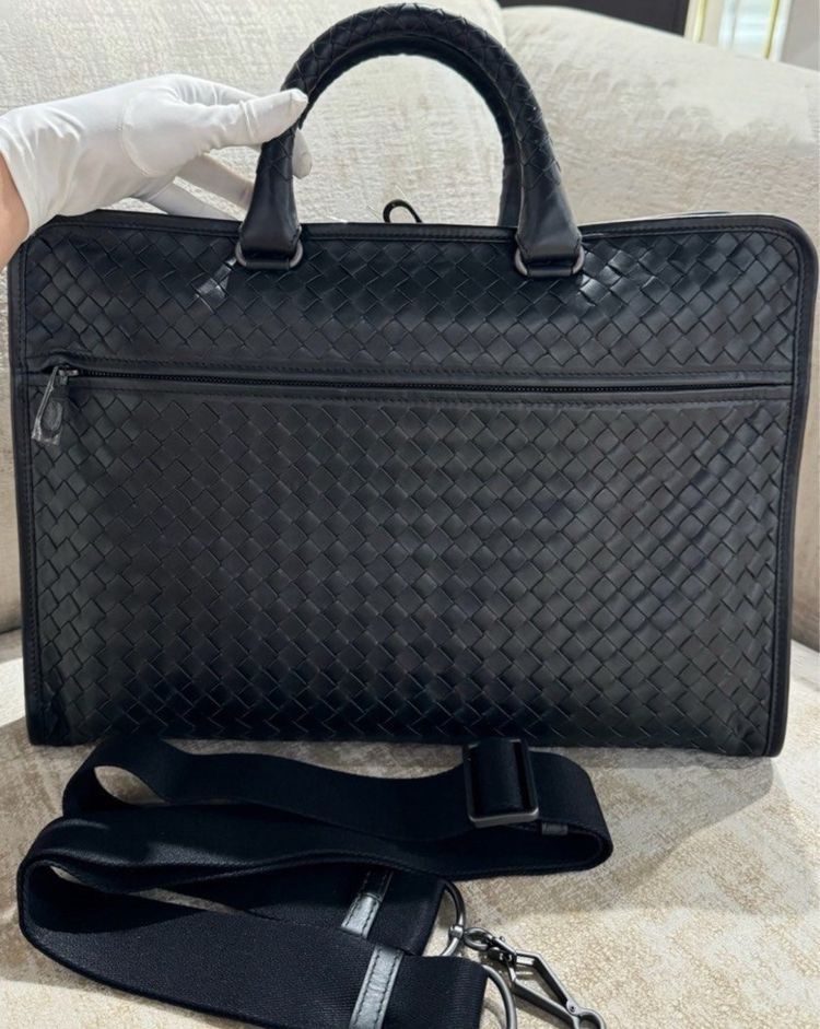 Bottega Veneta Intrecciato Leather Briefcase Size ONE SIZE - 1 Thumbnail