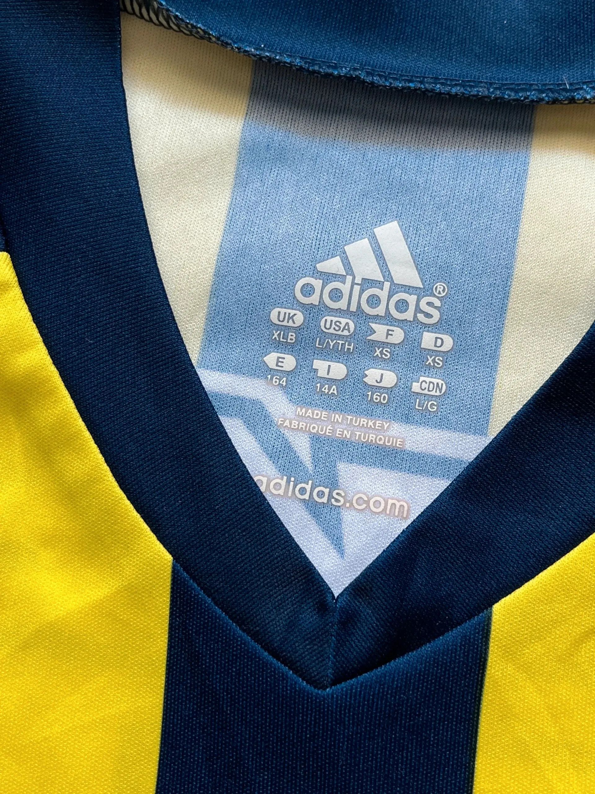 Adidas Adidas x Fenerbahce Football Turkey Jersey Shirt Size 160 Size US XS / EU 42 / 0 - 2 Thumbnail