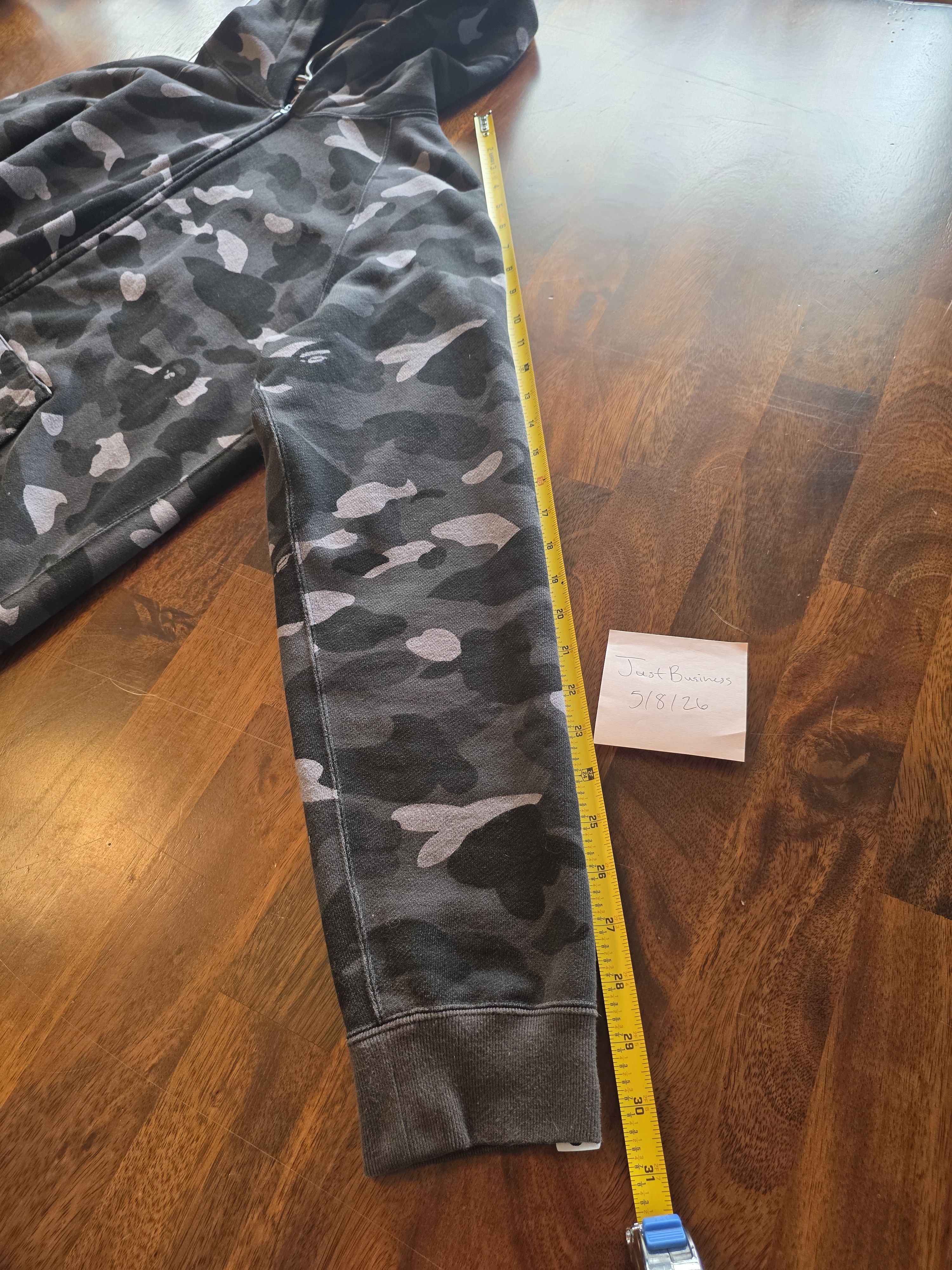 Bape Bape Pirate Store Black Camo Zip-Up Hoodie Size US L / EU 52-54 / 3 - 7 Thumbnail