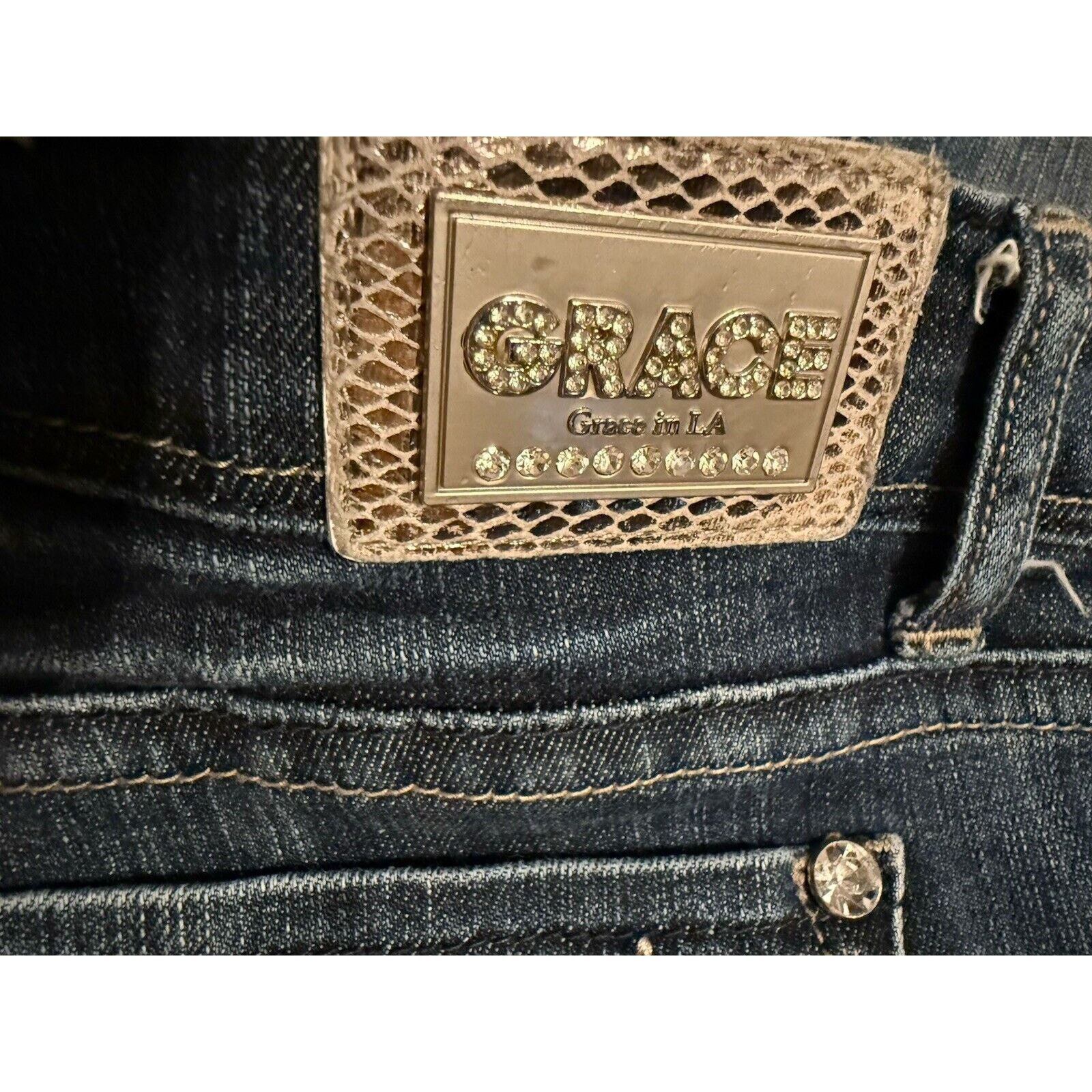 Grace in LA Grace In LA Jeans Size 13/30 Size 31" - 7 Thumbnail