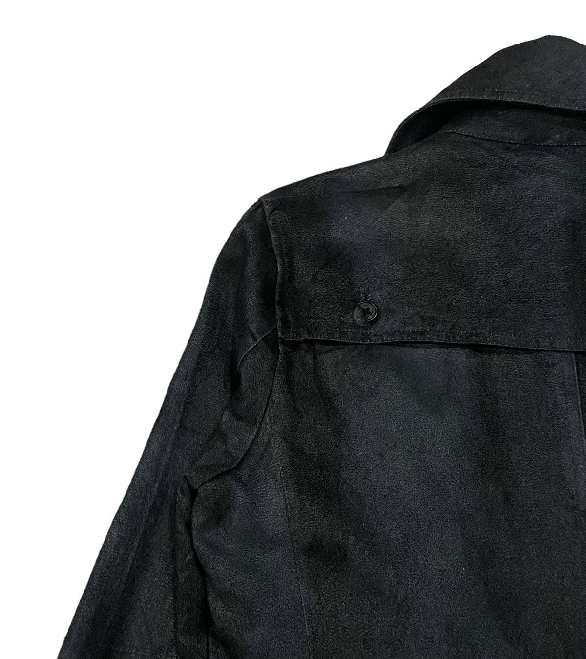 Tornado Mart Vintage Tornado Mart Japan Suede Waxed Long Jacket Size US M / EU 48-50 / 2 - 14 Thumbnail