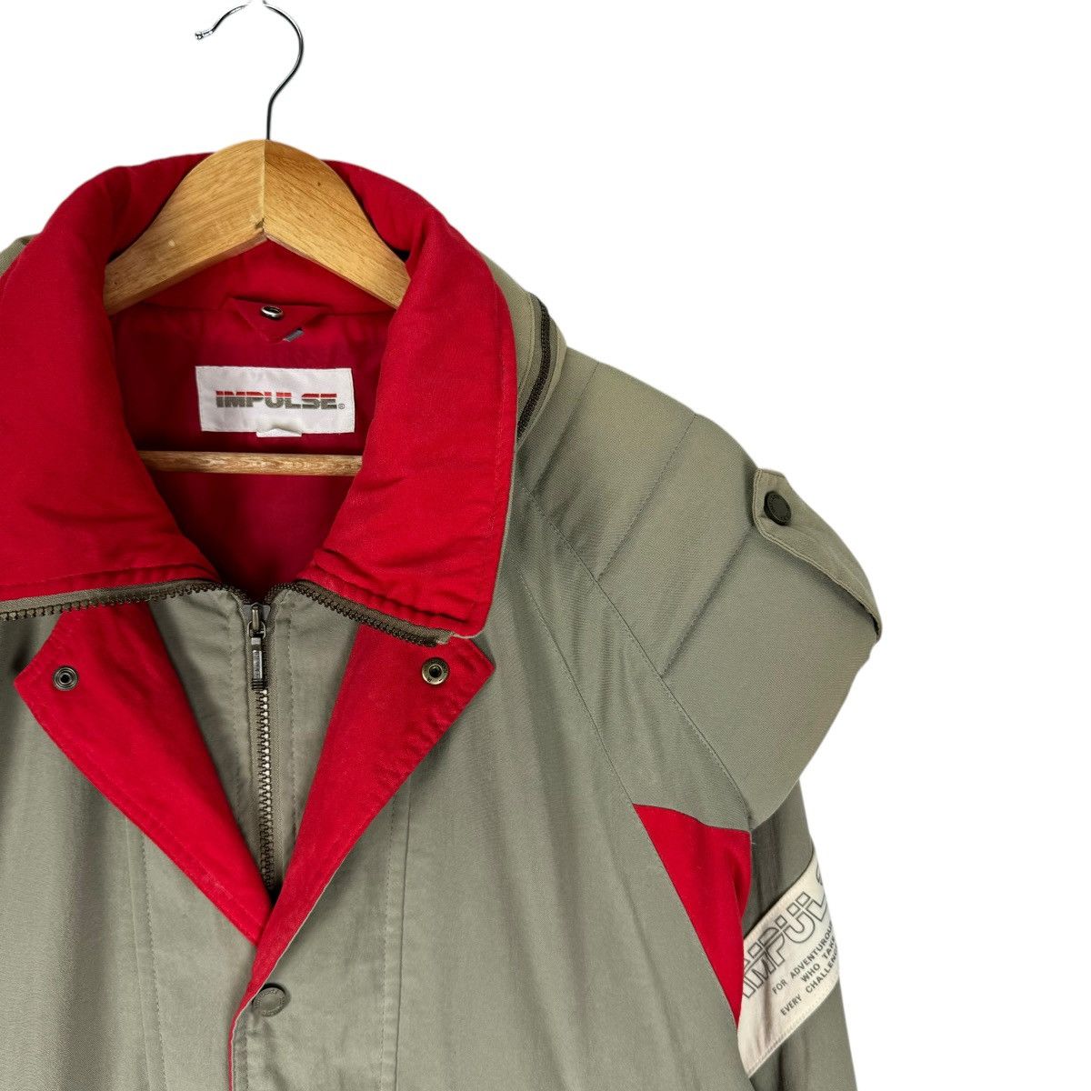 Impulse × Mizuno ❄️80s MIZUNO IMPULSE RACING TEAM SKI HOODIE JACKET Size US L / EU 52-54 / 3 - 4 Thumbnail