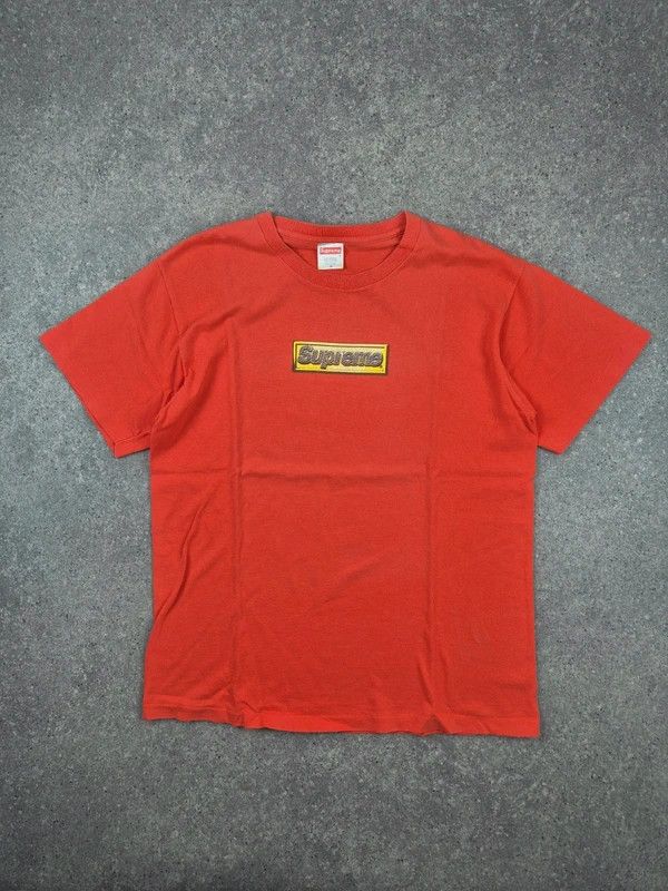 Supreme Supreme Men's Coral Bling Box Logo 1999 T-Shirt Size M Size US M / EU 48-50 / 2 - 1 Thumbnail