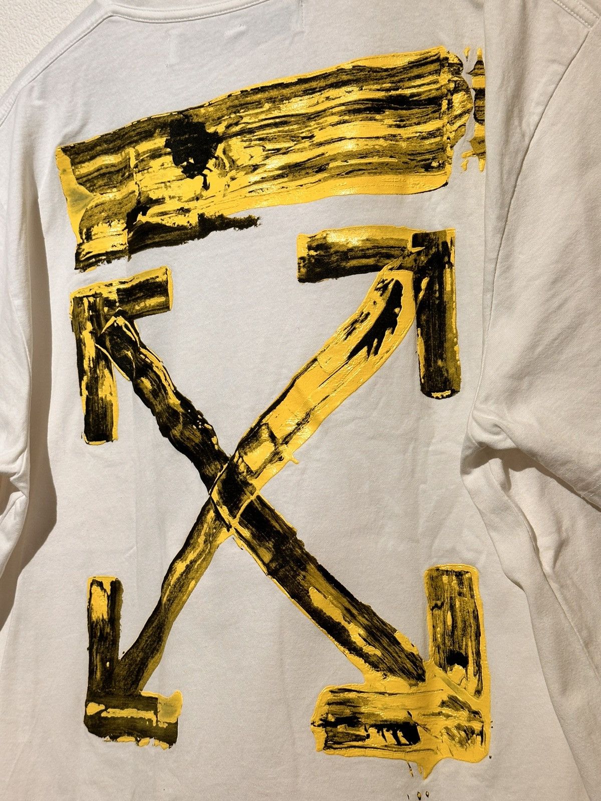 Off-White Acrylic Arrow Tee Size US M / EU 48-50 / 2 - 2 Thumbnail