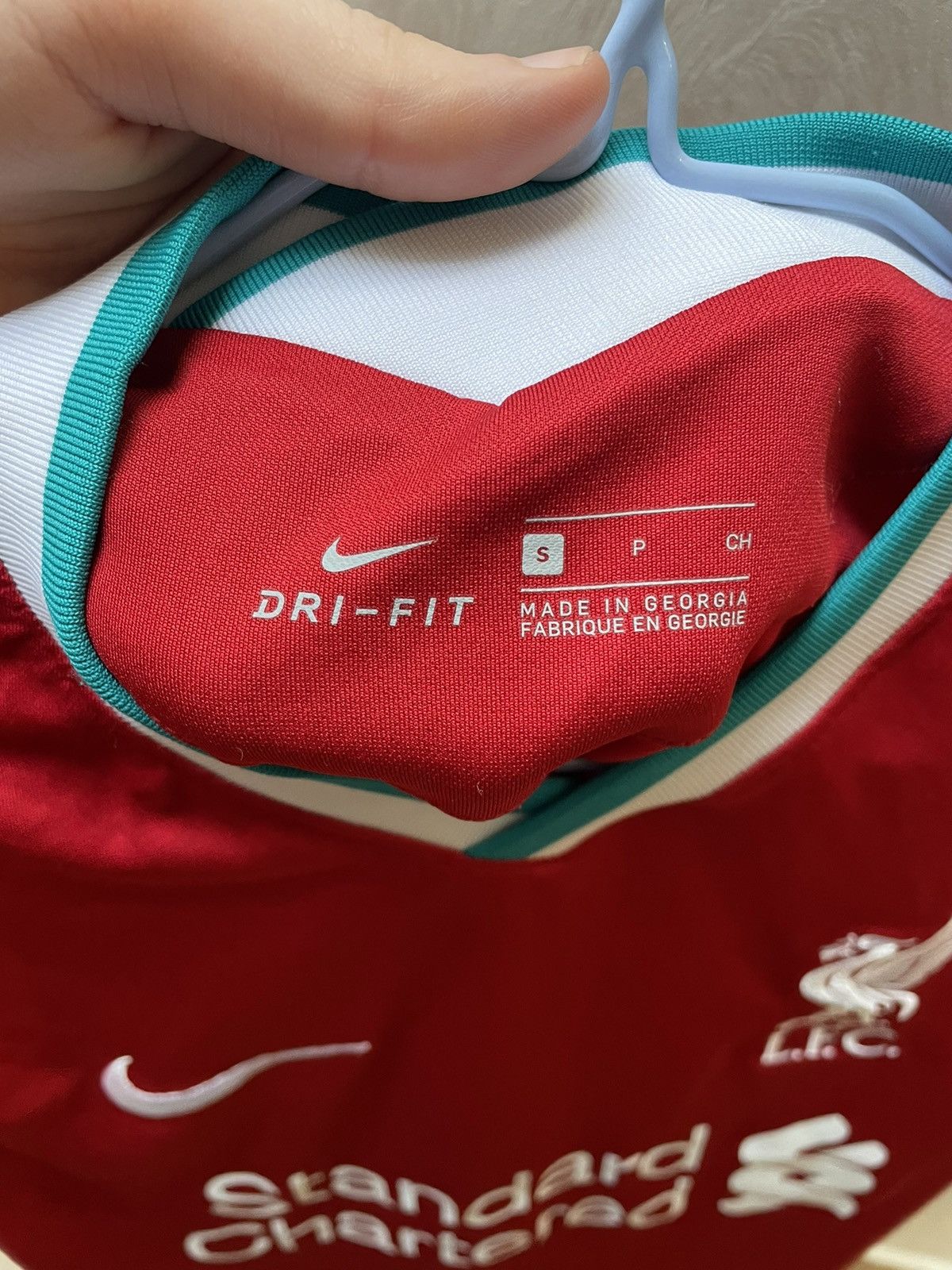 Nike Nike Liverpool 2020 2021 Home Shirt Soccer Jersey Football Size US S / EU 44-46 / 1 - 8 Thumbnail