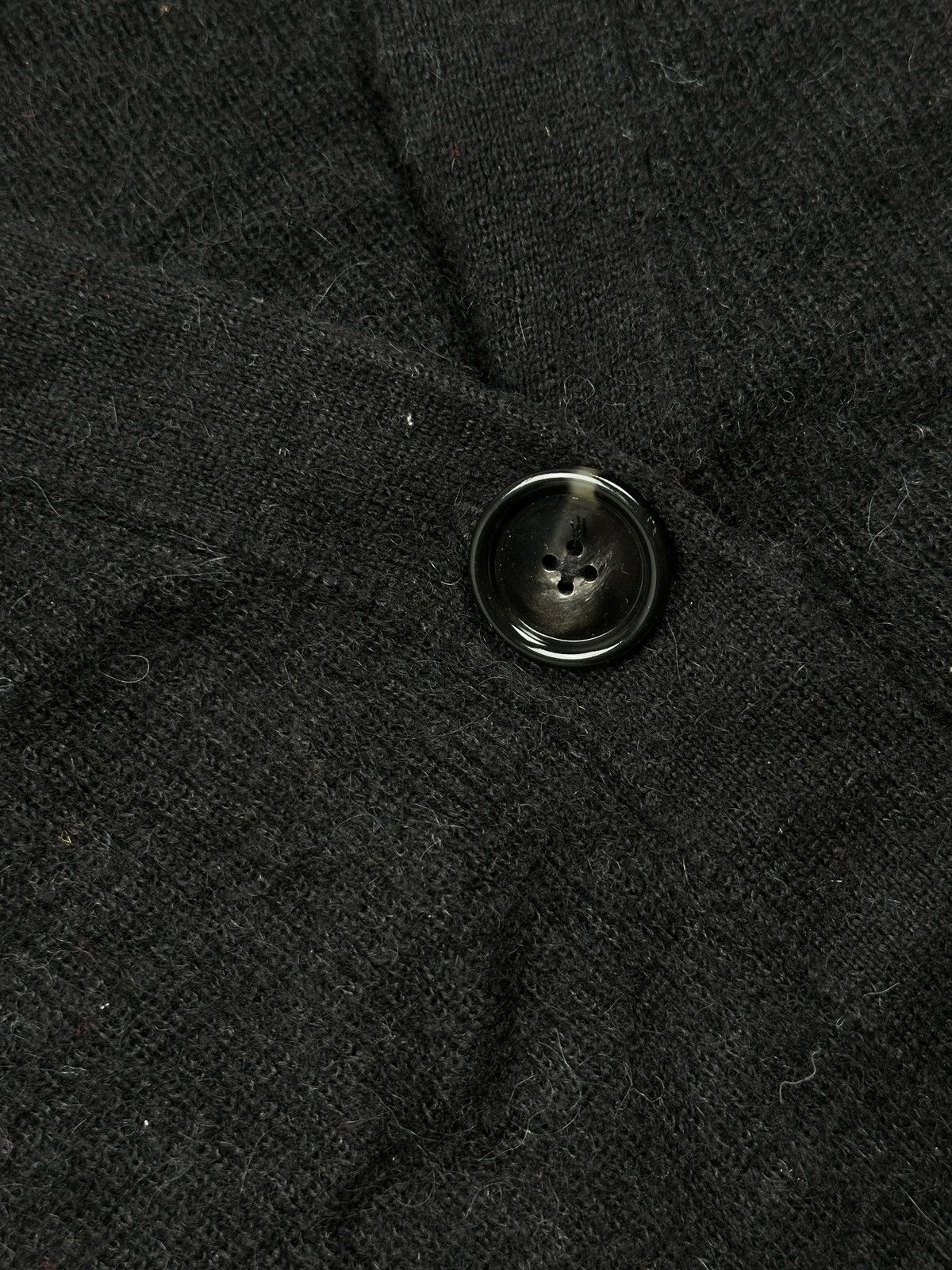 Acne Studios Acne Studios Black Alpaca Wool Cardigan Minimalist Archive Size M / US 6-8 / IT 42-44 - 16 Thumbnail