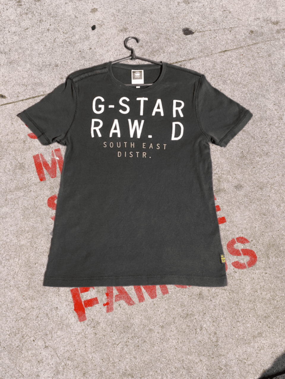 G-Star G-Star Raw T-Shirt Big Logo Short Sleeve Men Size XL Size US XL / EU 56 / 4 - 1 Thumbnail