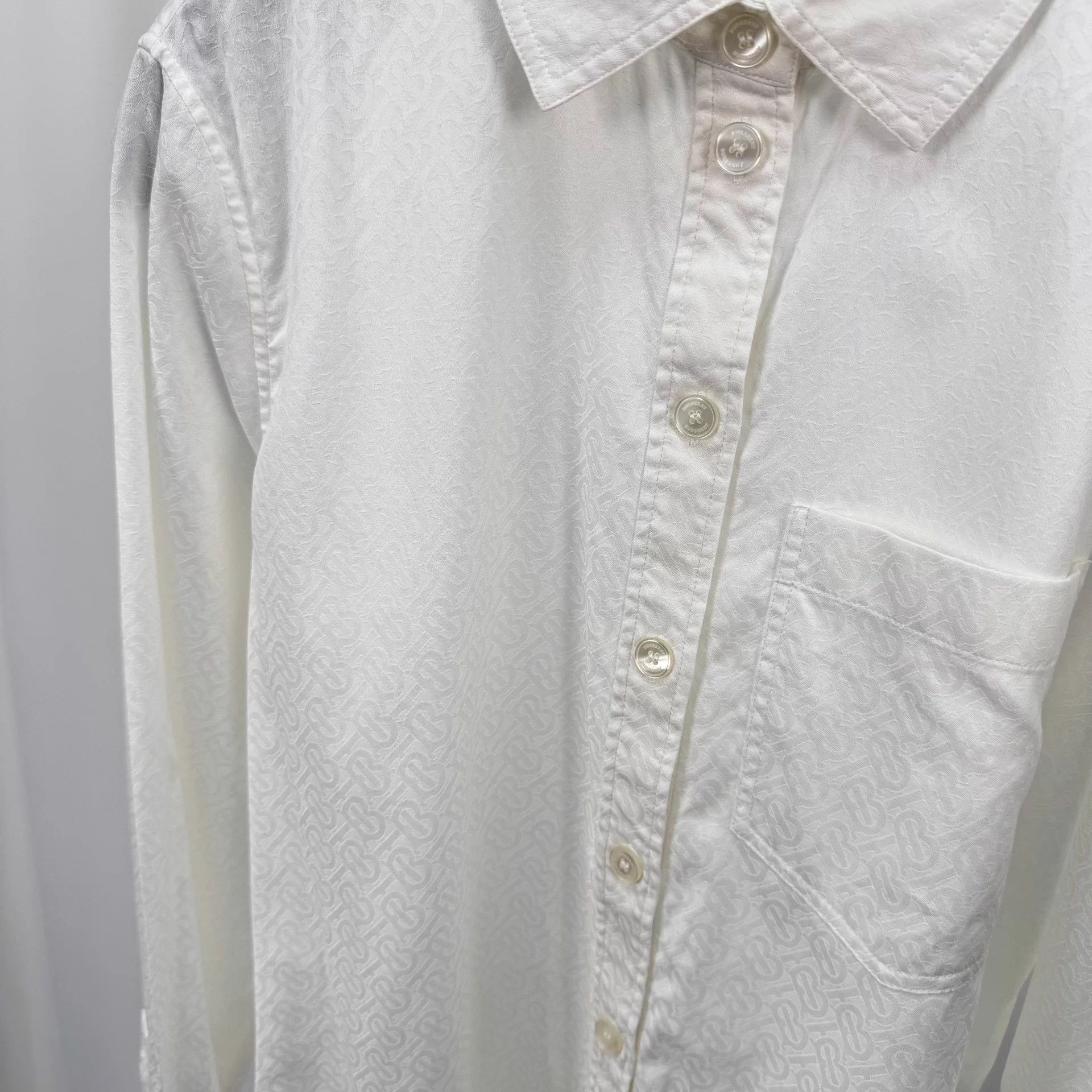 Burberry Burberry check print long-sleeve shirt UK4 99 new Size XS / US 0-2 / IT 36-38 - 5 Thumbnail