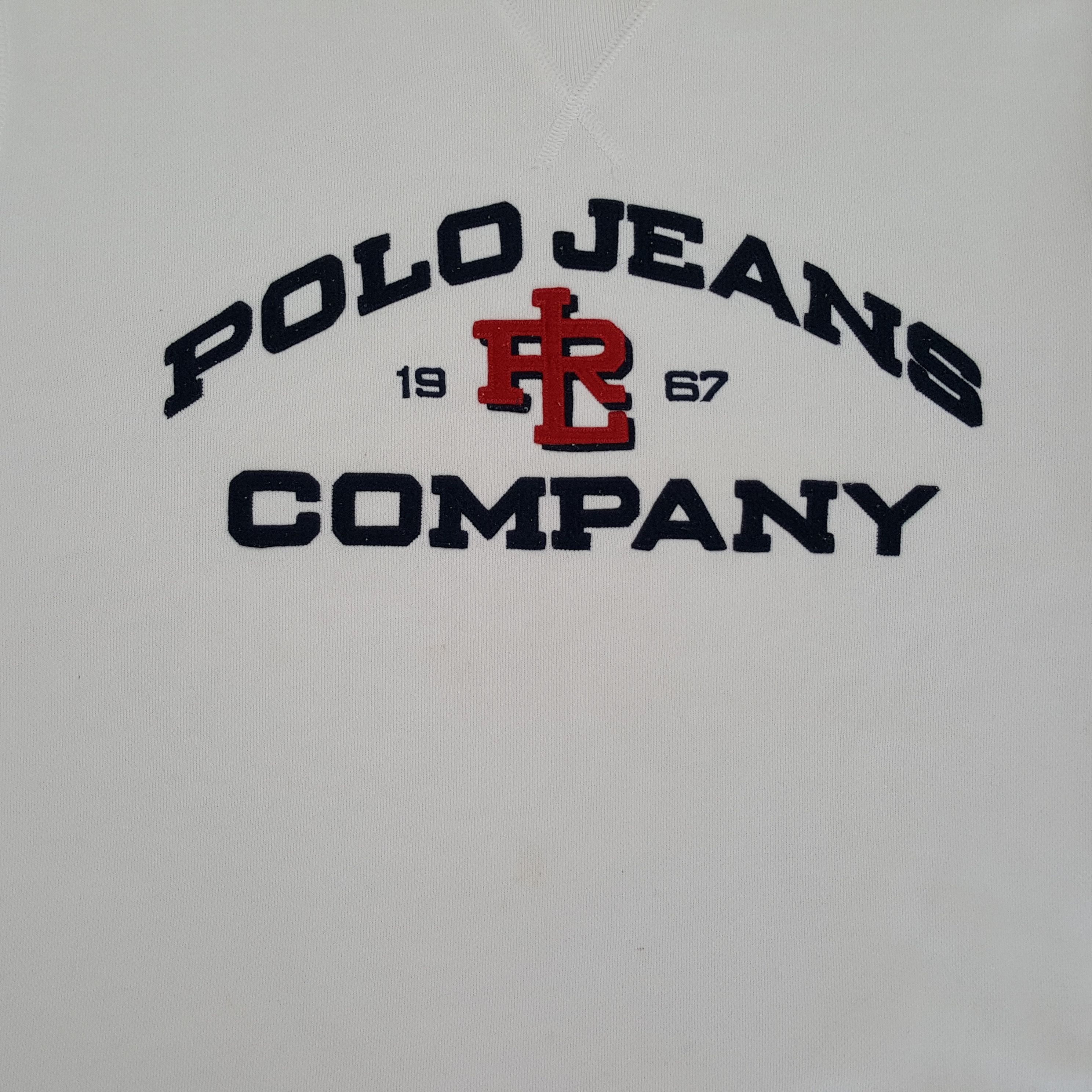 Polo Ralph Lauren × Vintage Vintage Polo Ralph Lauren Polo Jeans Company Sweatshirt Size US XL / EU 56 / 4 - 2 Thumbnail