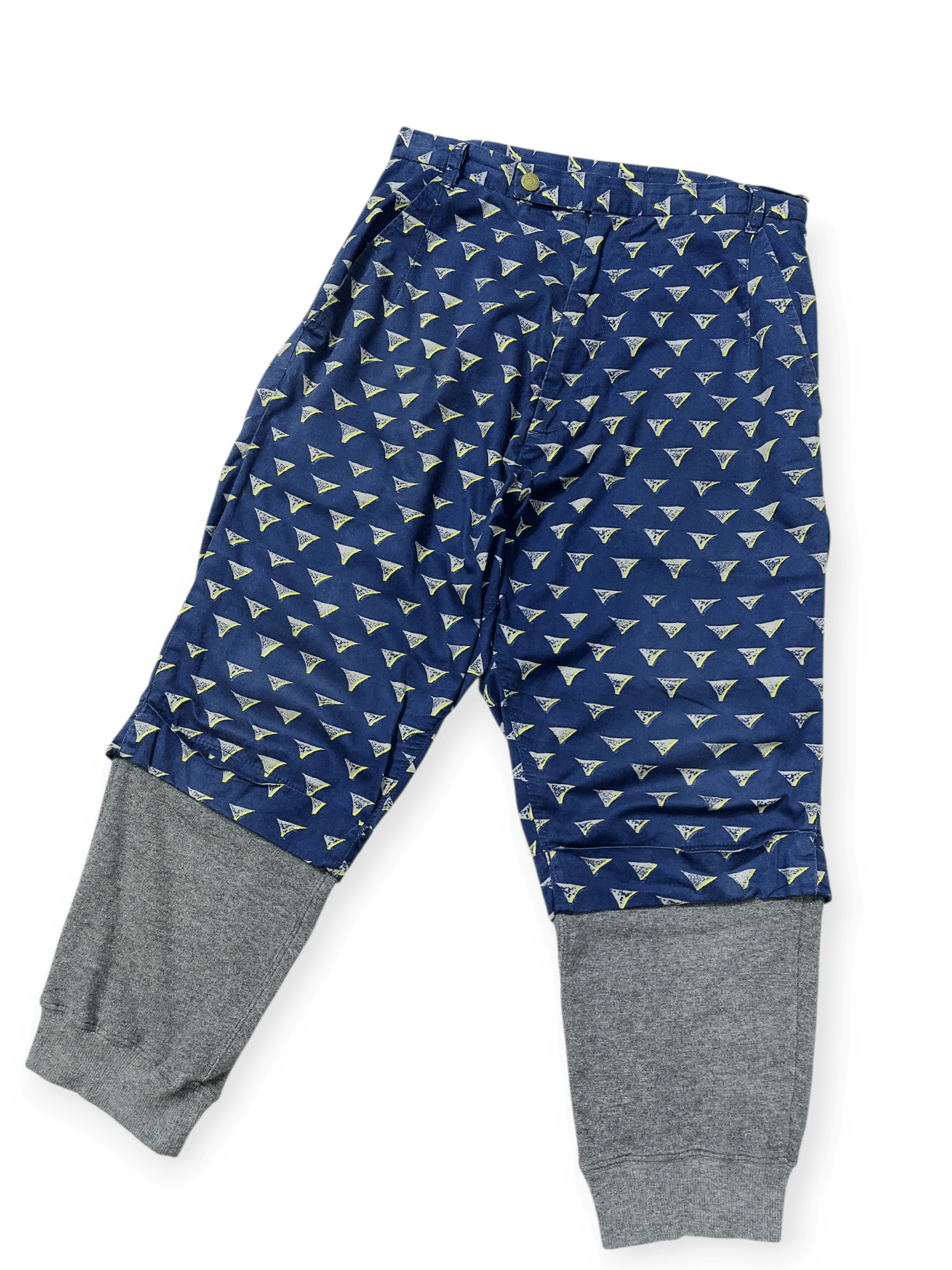 mercibeaucoup Issey Miyake Mercibeaucoup Drop Crotch Printed Pants Size US 29 - 1 Thumbnail