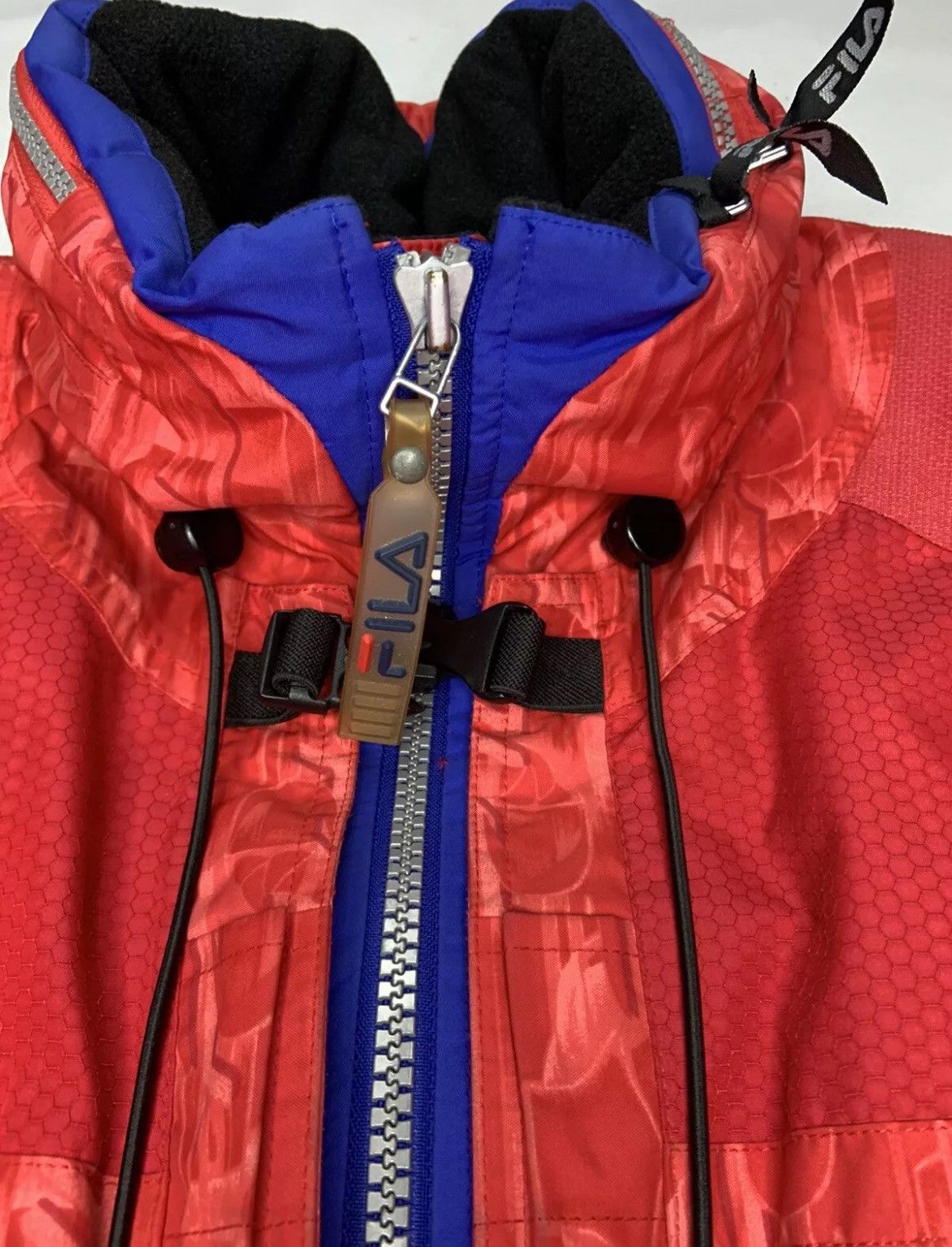 Fila × Vintage FILA Vintage Men Italia Ski Red Jacket Size M L Size US L / EU 52-54 / 3 - 3 Thumbnail