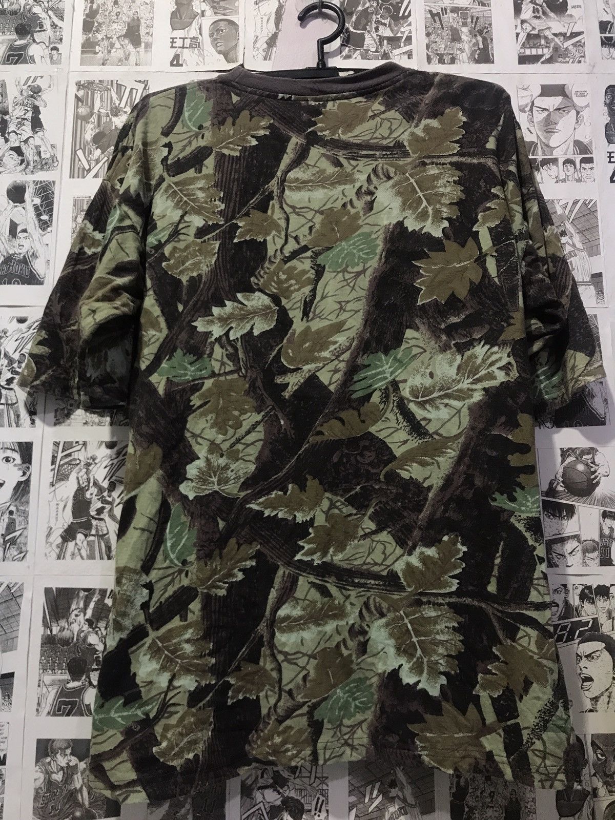 Japanese Brand × Vintage Vintage Realtree Shirt Advantage Camo Ringer Tee Hunting Size US XL / EU 56 / 4 - 2 Thumbnail