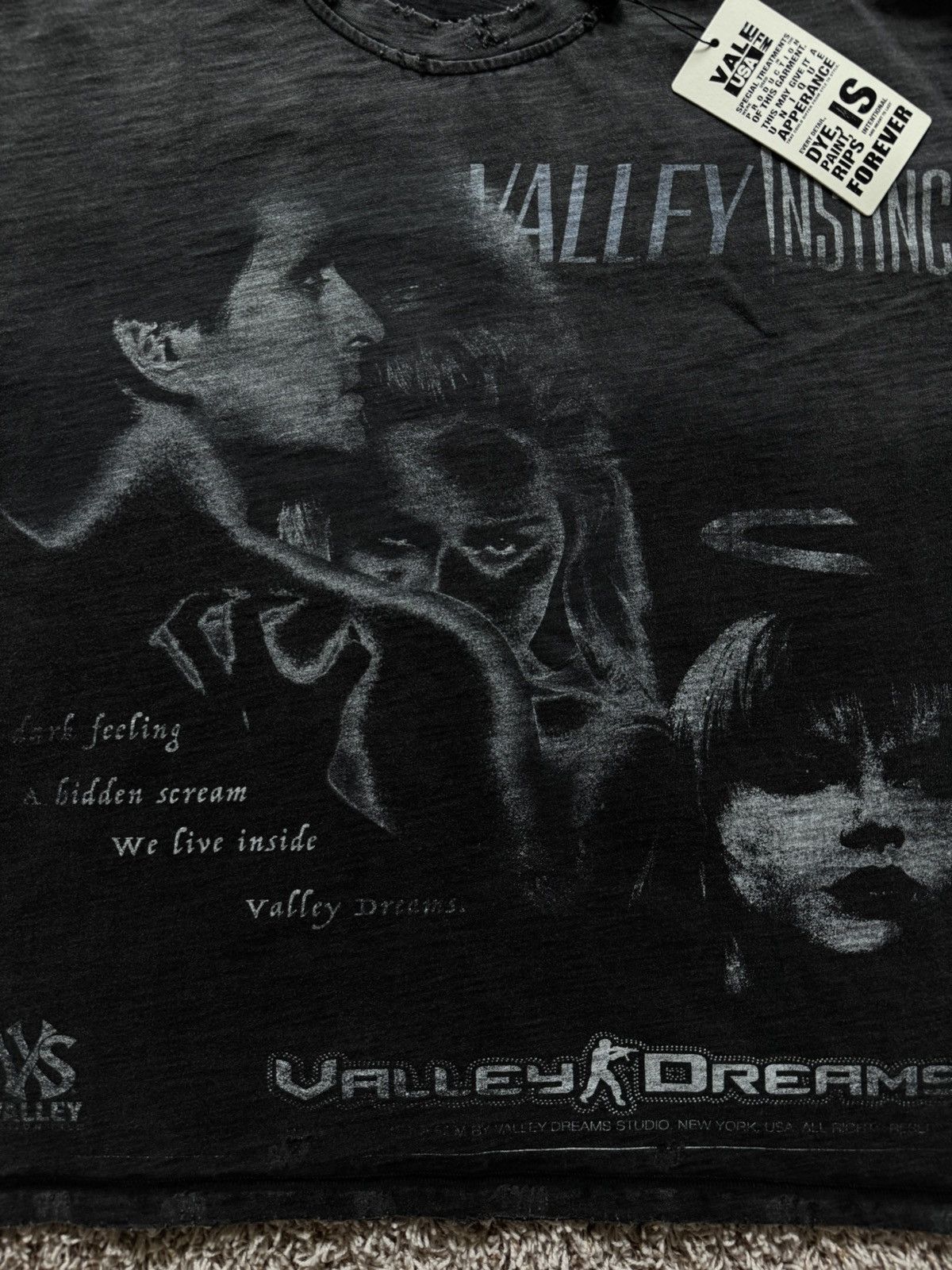 Vale Vale Forever Valley Instinct Tee Black Size US XL / EU 56 / 4 - 2 Thumbnail