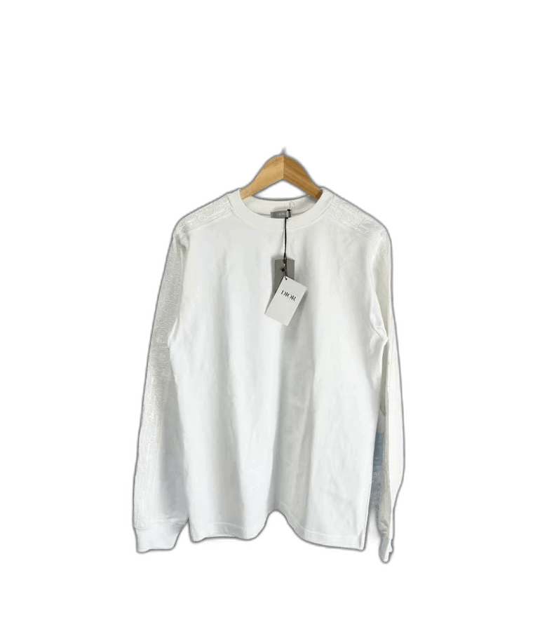 Dior Dior Long Sleeve Shirt White Size S-2506 Size US S / EU 44-46 / 1 - 1 Thumbnail