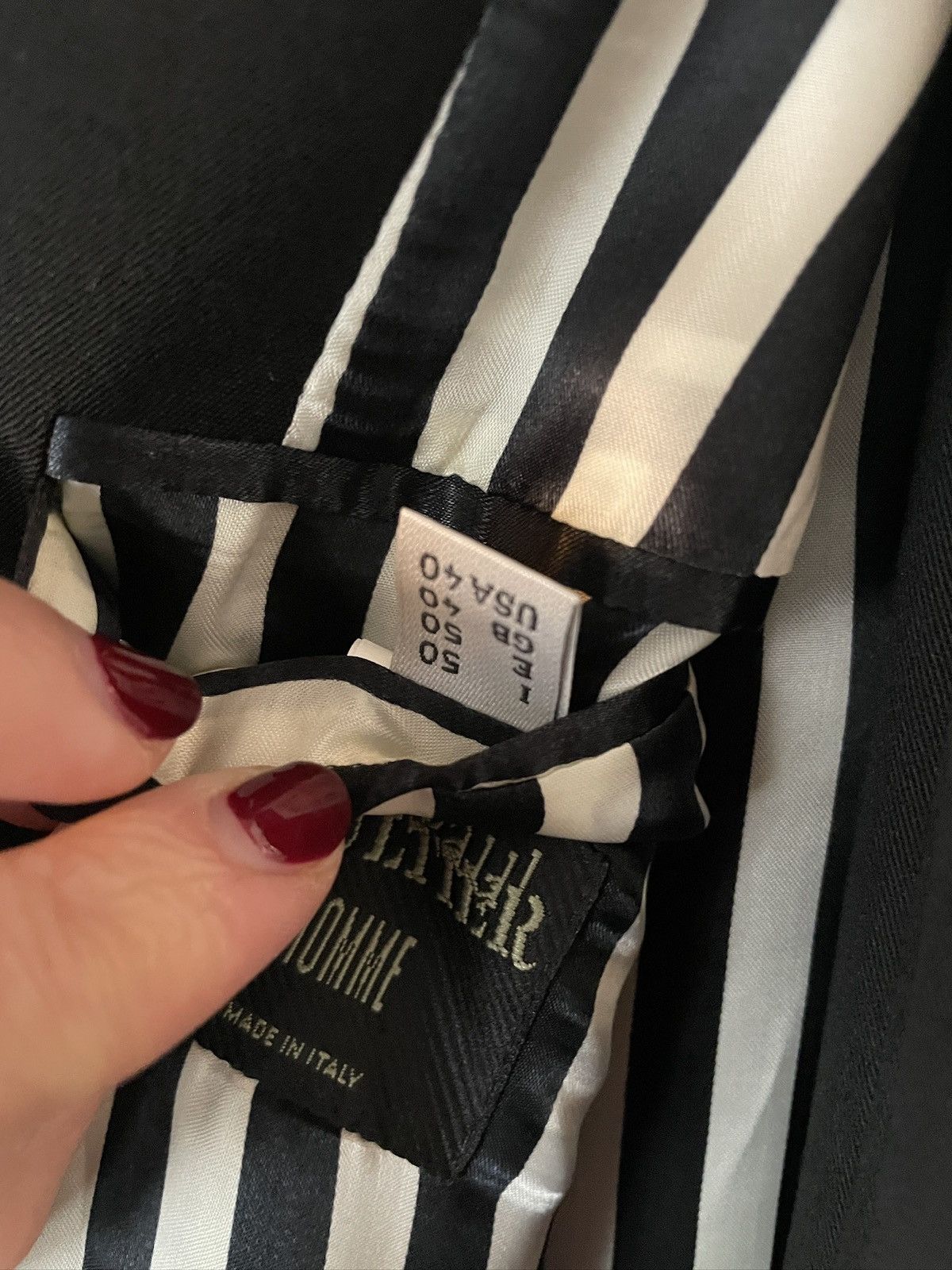 Jean Paul Gaultier Jean Paul Gaultier Suit Size 50R - 9 Thumbnail