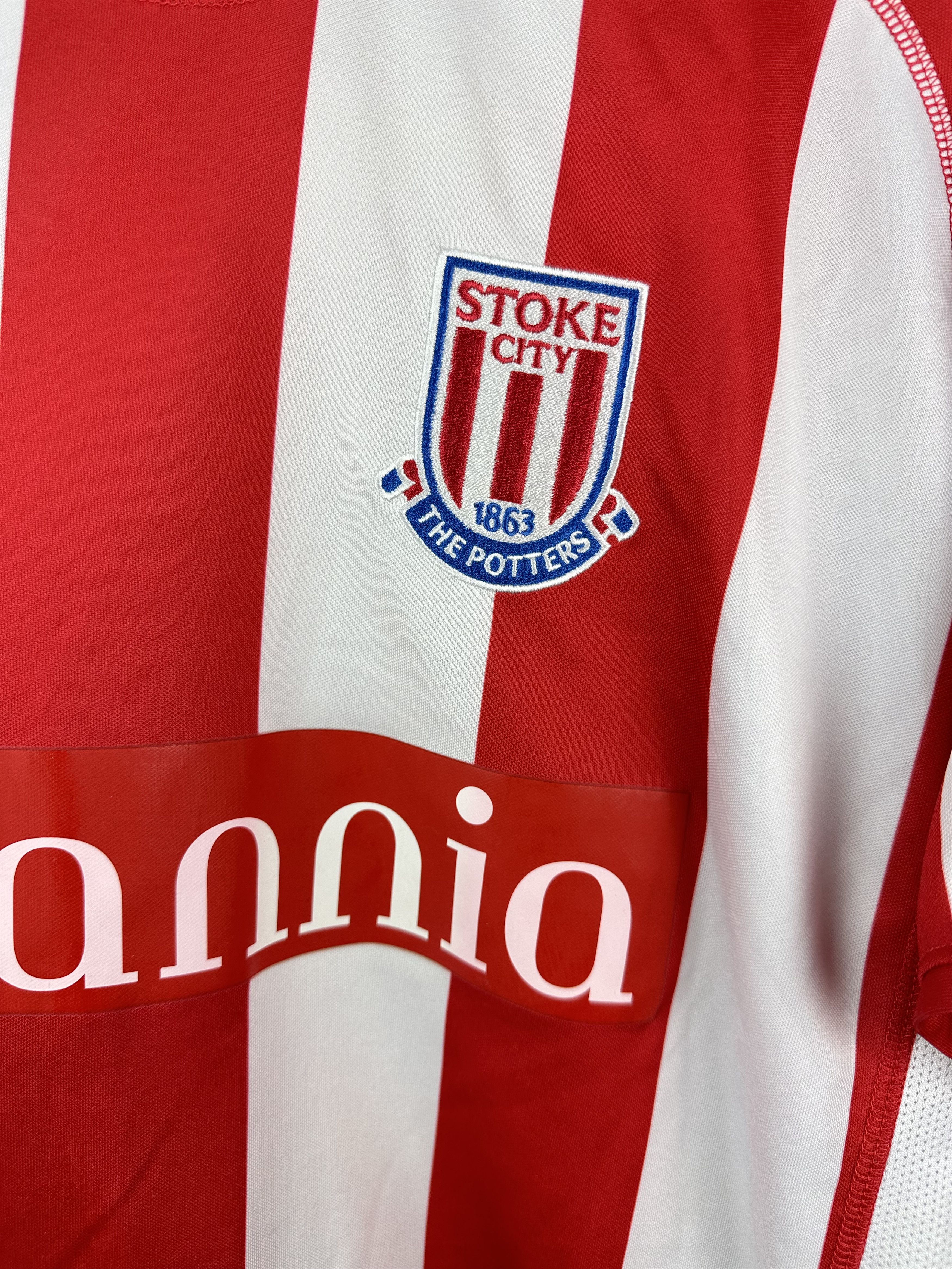 Puma Stoke City Home football shirt 2006 Soccer Puma jersey Rare Size US M / EU 48-50 / 2 - 7 Thumbnail