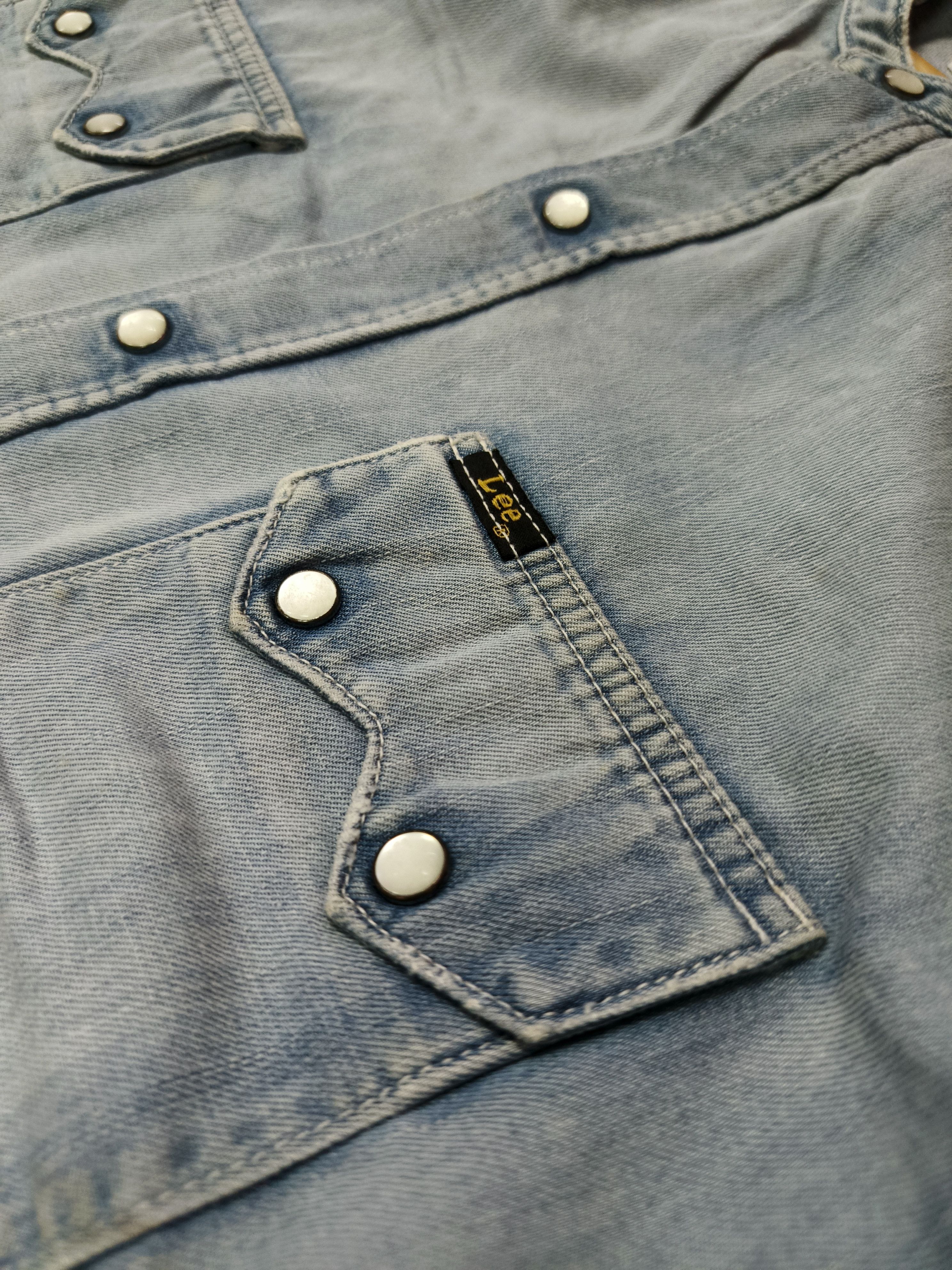 Lee LEE X UNITED ARROWS WESTERN DENIM SHIRT BUTTON Size US M / EU 48-50 / 2 - 3 Thumbnail