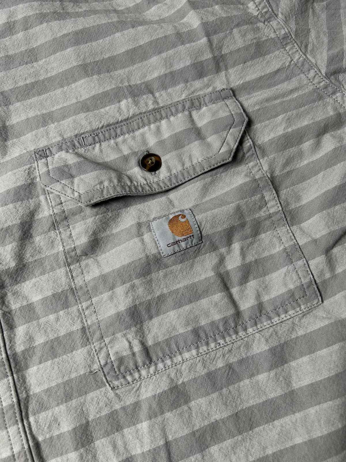 Carhartt Carhartt Pocket Striped Shirt Heavyweight Workwear Size US XXL / EU 58 / 5 - 3 Thumbnail