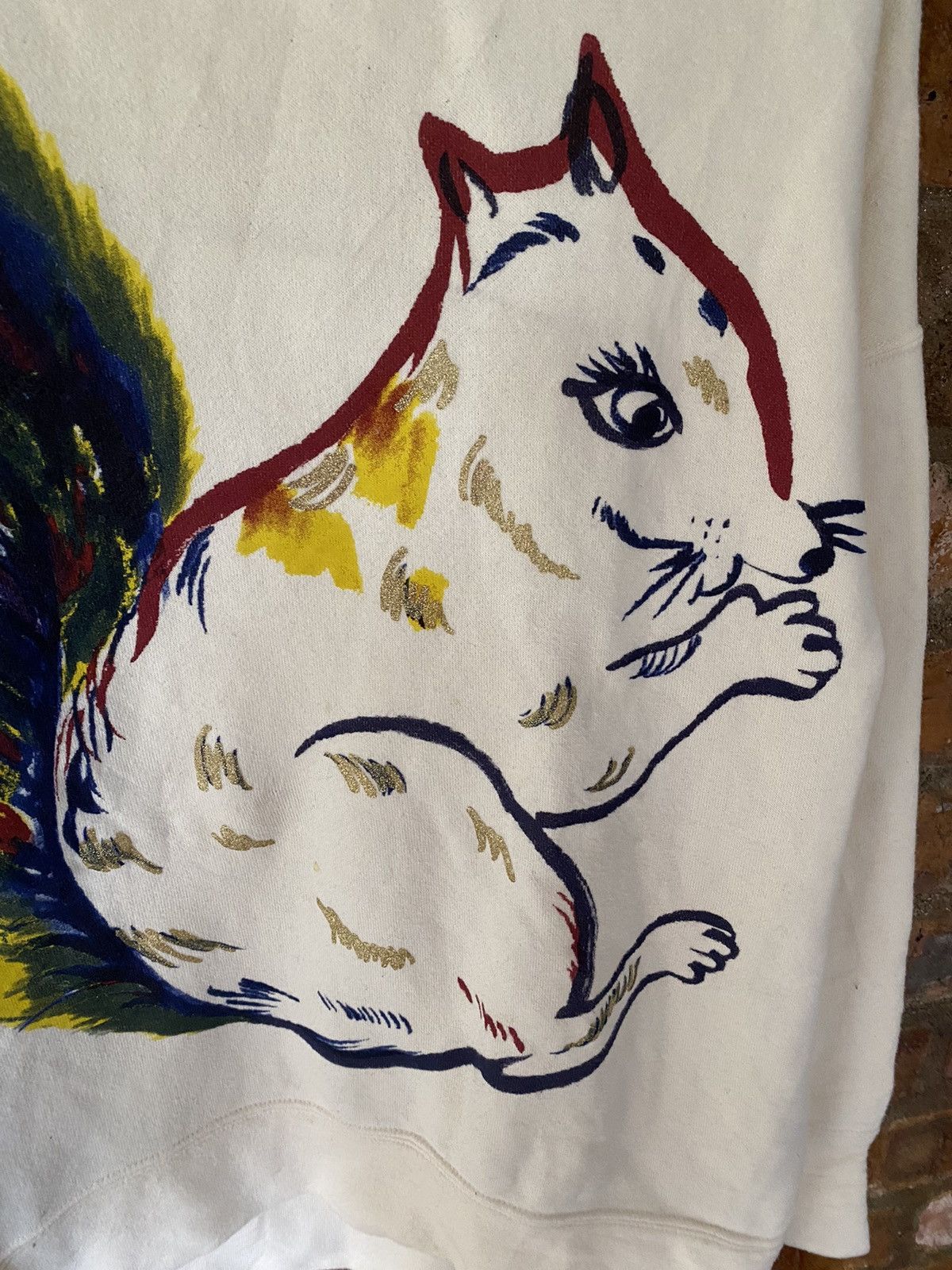 2000s Chisato squirrel art tee