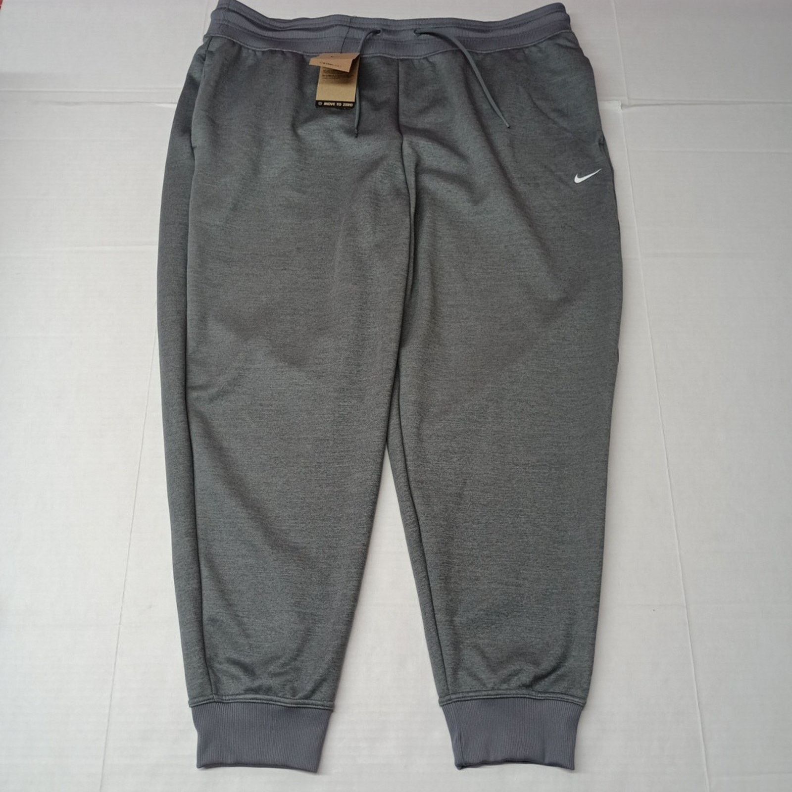 Nike Nike One Women’s Therma-FIT Joggers Women's 2XL Heather Grey Size 42" / US 20 - 1 Thumbnail
