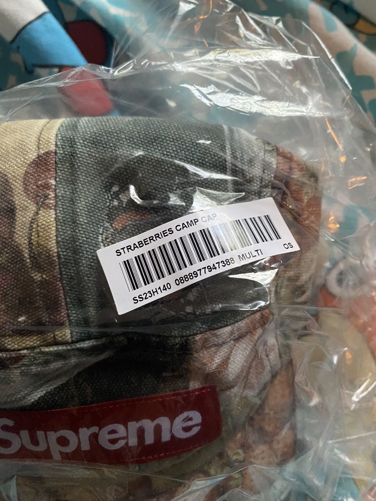 Supreme Supreme Strawberries Camp Cap Size ONE SIZE - 4 Thumbnail