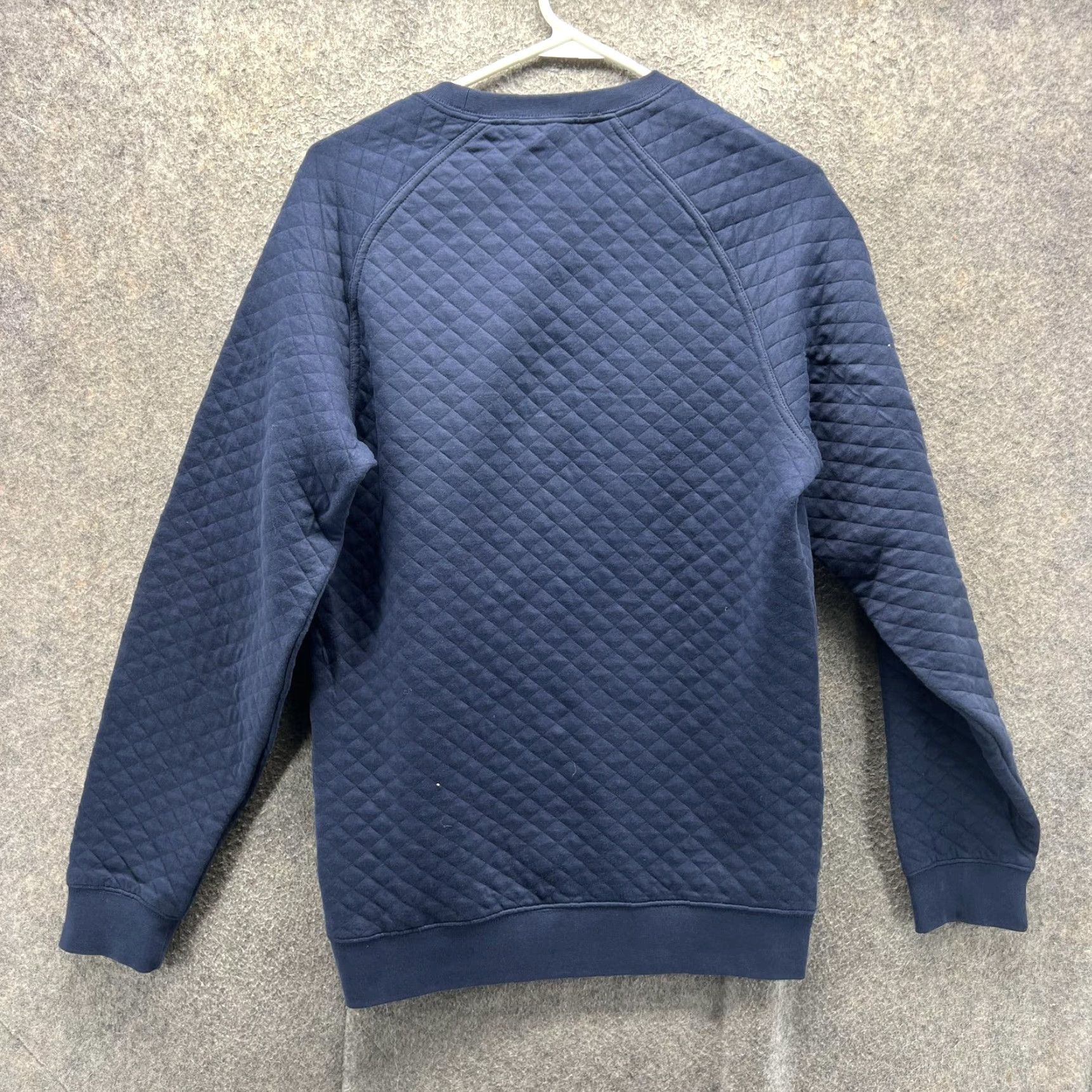 Vintage VINTAGE L.L. Bean Sweatshirt Mens S Blue Quilted Crewneck Pullover Traditional Fit Size US S / EU 44-46 / 1 - 2 Thumbnail